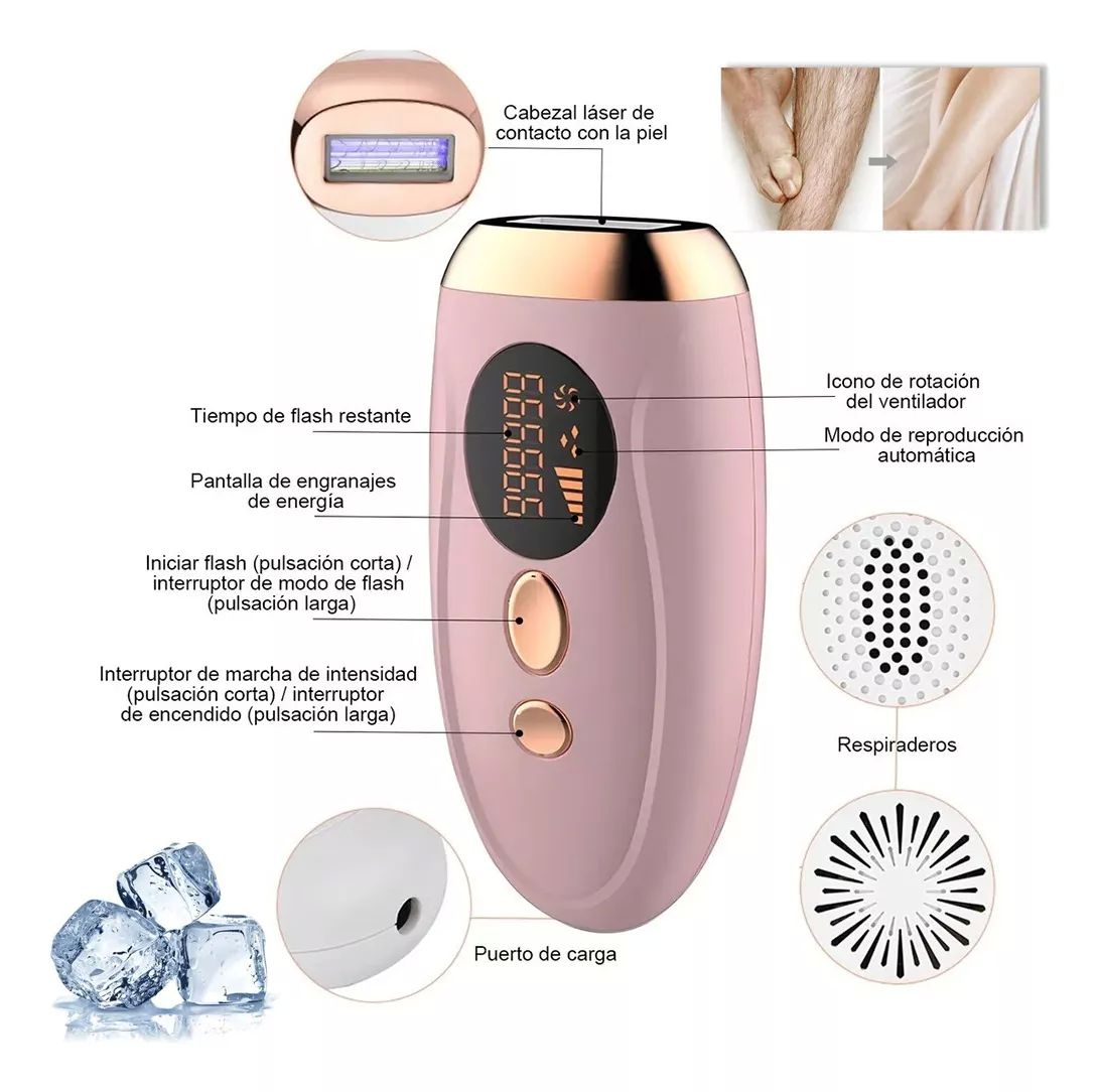 Depiladora láser IPL profesional