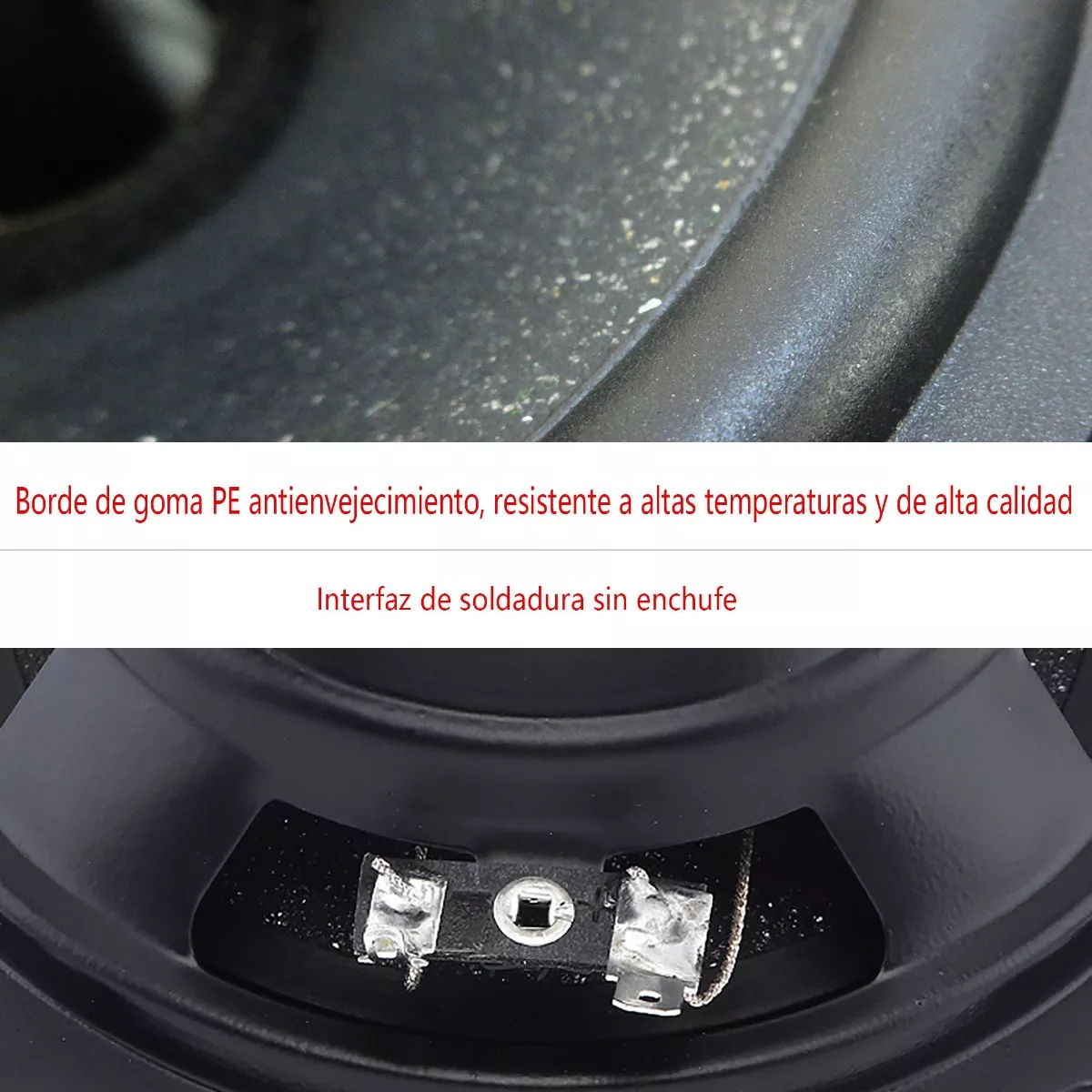 Set 2pcs Bocinas 6.5in Coaxial Para Carro Auto 4 Vías Car Audio