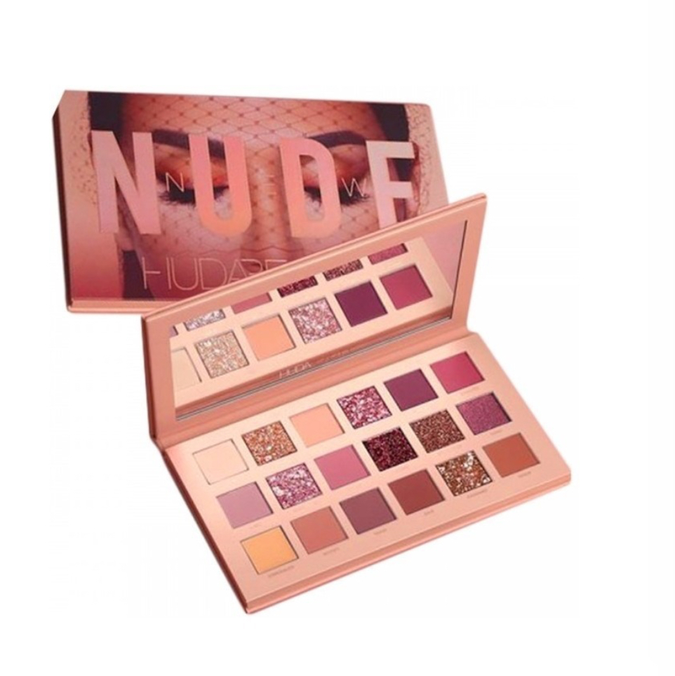 Paleta De Sombras Nude New 18 Tonos Más Aplicadores