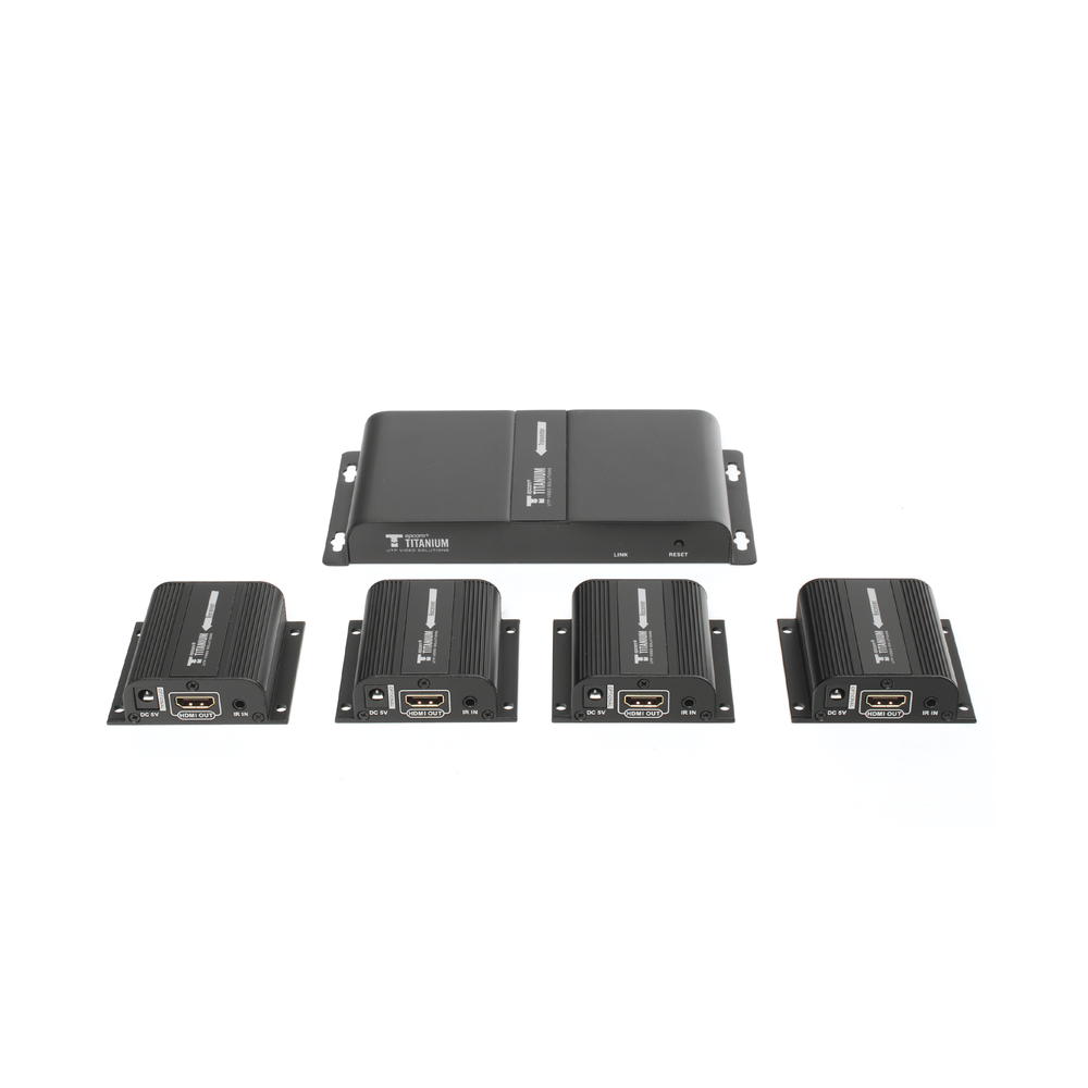 Kit Divisor y Extensor HDMI EPCOM TITANIUM TT714PRO Divide 1 Fuente ...