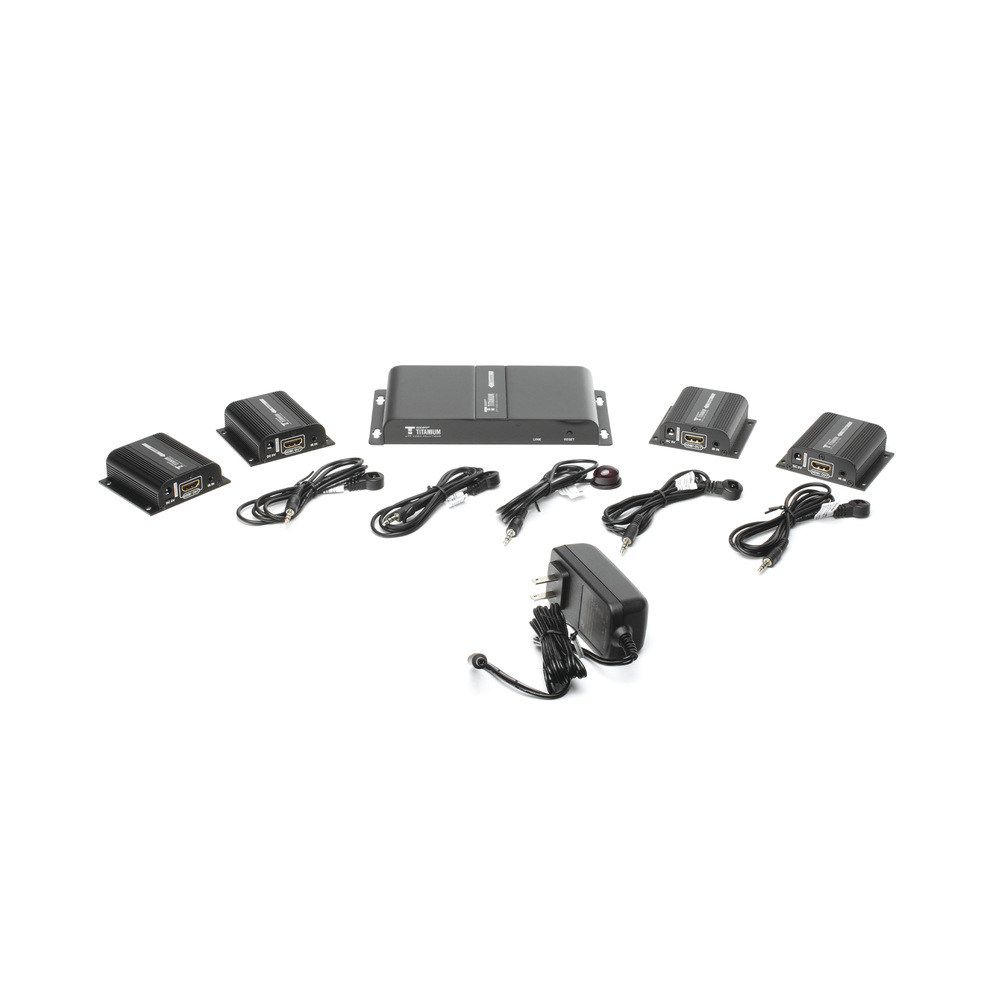 Kit Divisor y Extensor HDMI EPCOM TITANIUM TT714PRO Divide 1 Fuente ...
