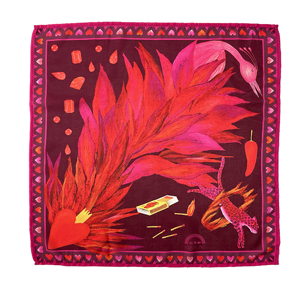 Mascada grande Fuego 