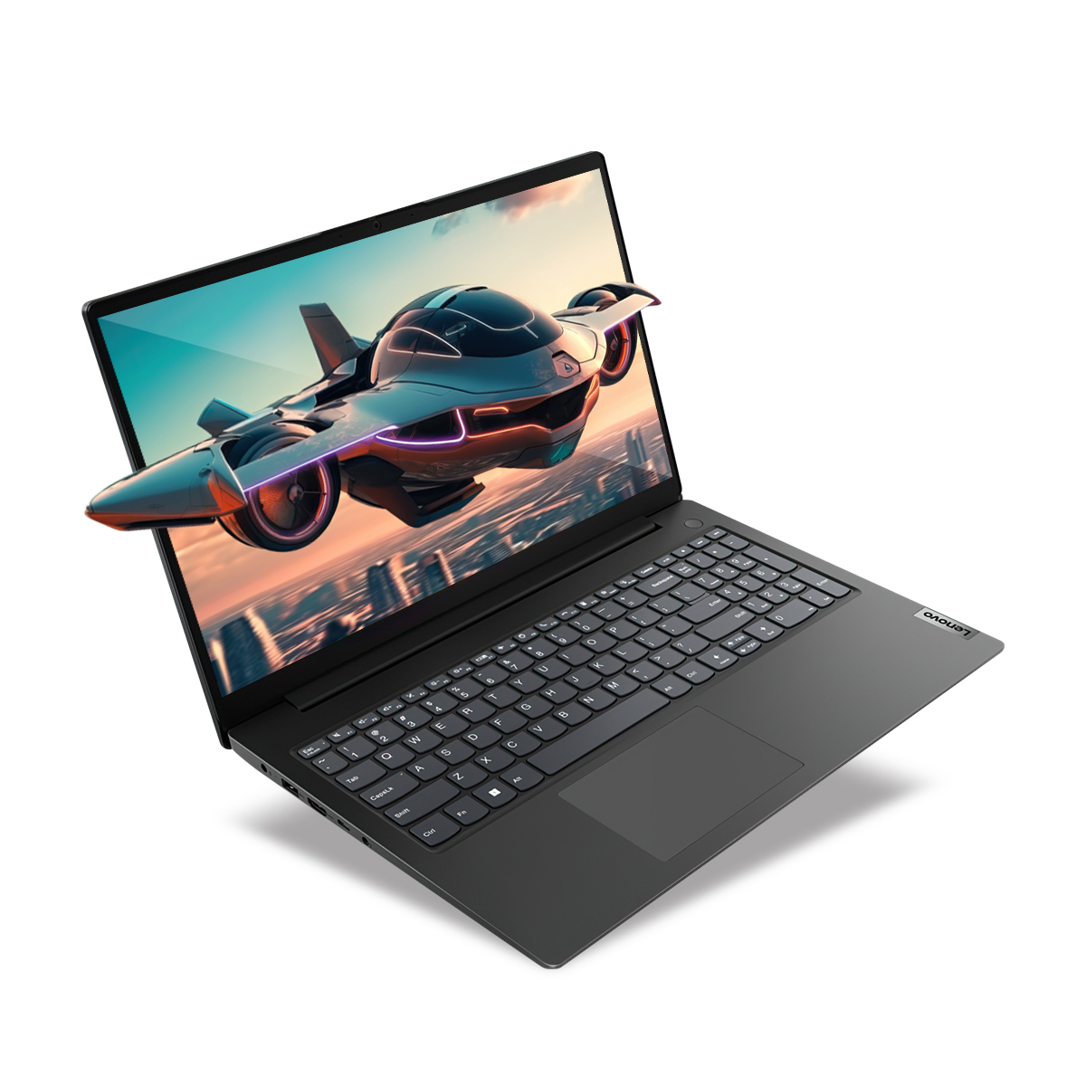 Laptop Lenovo V15 G4 amn amd Ryzen 5-7520U 8GB 512GB ssd 15.6Pulg fhd W11H pl Busimess Black