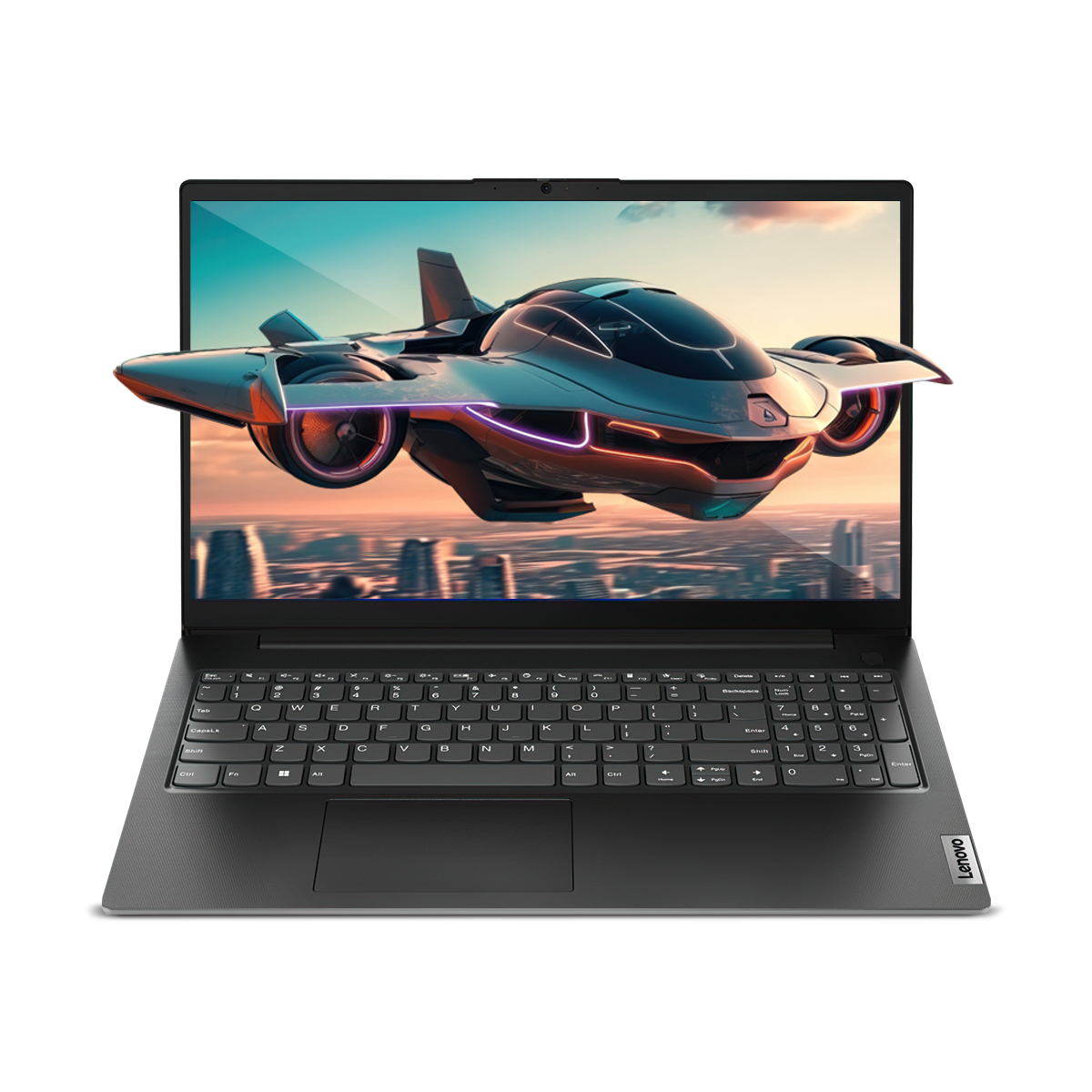 Laptop Lenovo V15 G4 amn amd Ryzen 5-7520U 8GB 512GB ssd 15.6Pulg fhd W11H pl Busimess Black