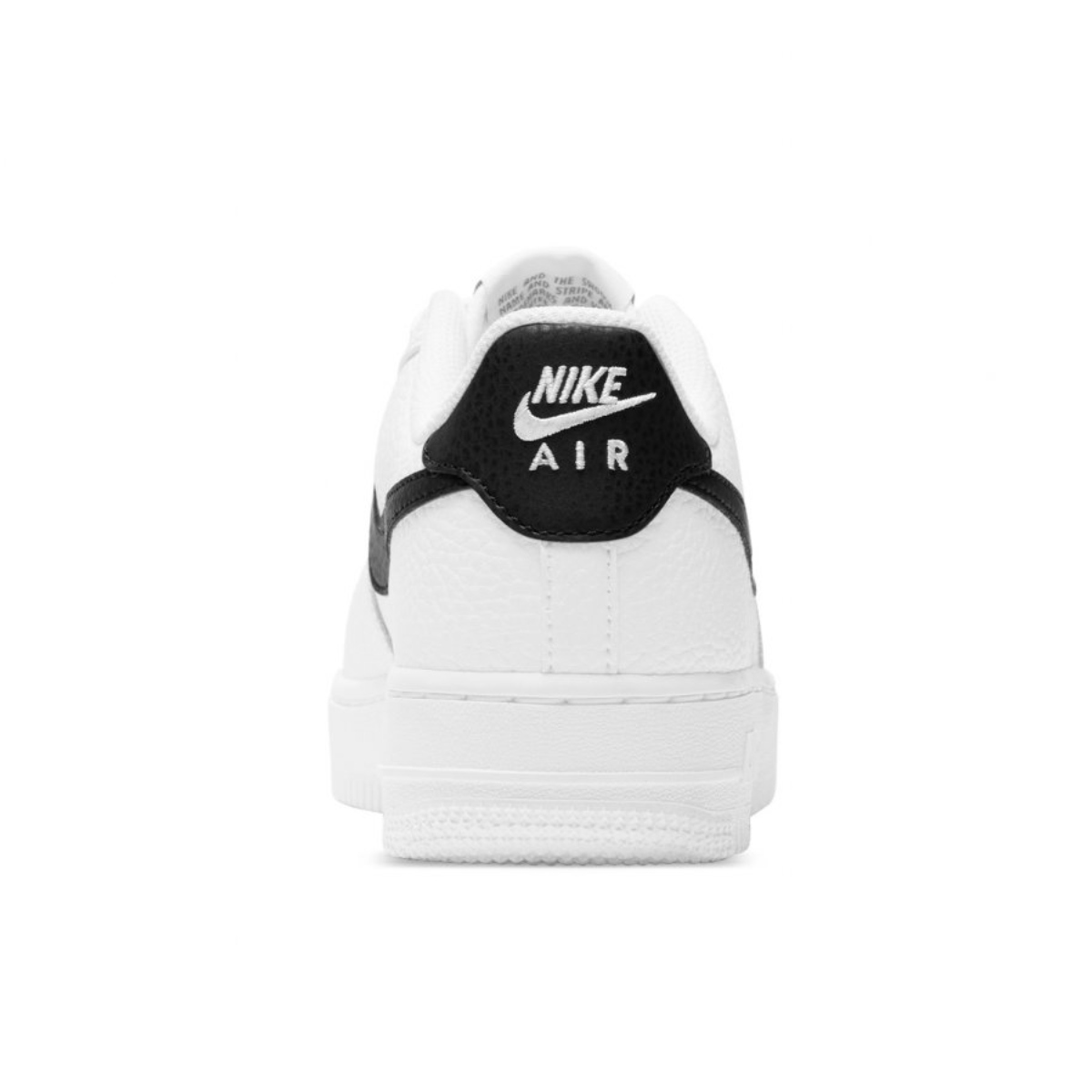 Tenis Casual Nike Air Force One 1 Blanco/ Negro Unisex CT3839-100