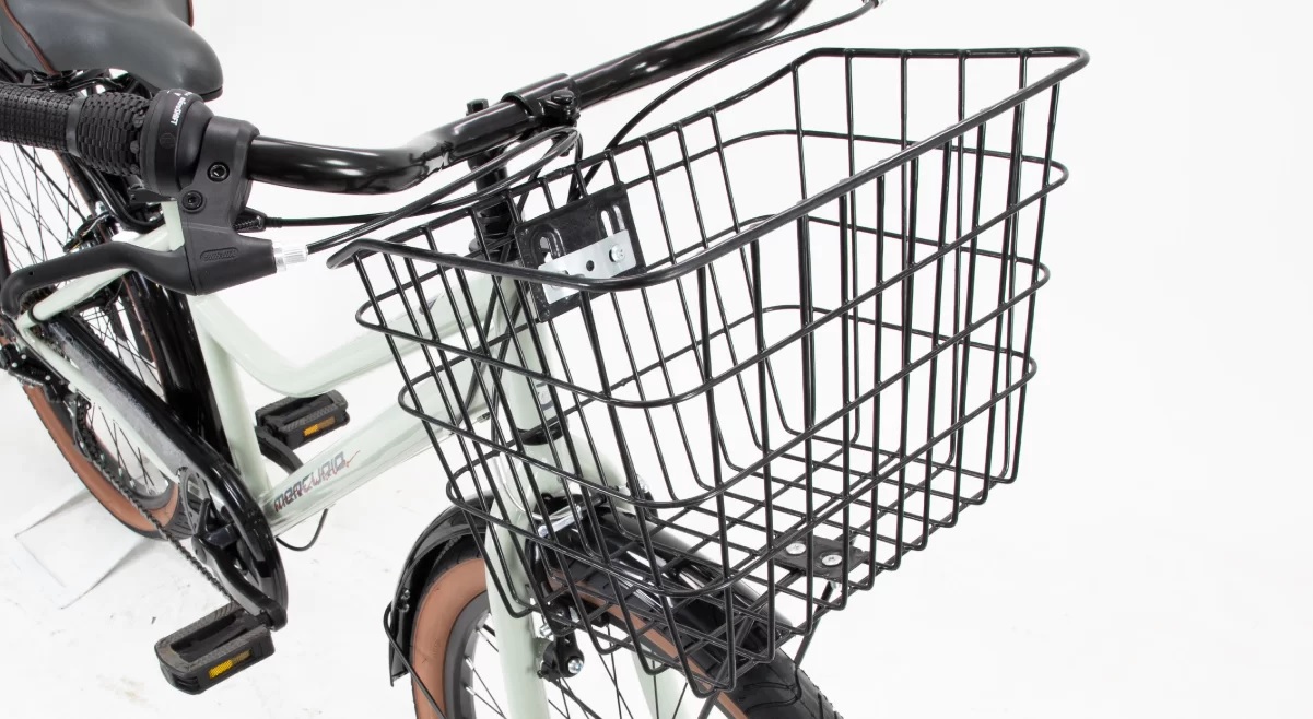 Bicicleta Mercurio Country Capressi 6 Velocidades Canasta Parrilla Rodada 24