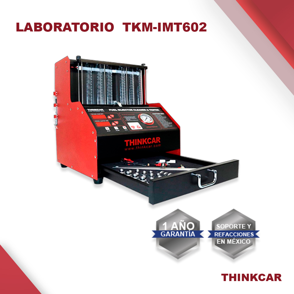 Laboratorio Limpiador 6 Inyectores Thinkcar