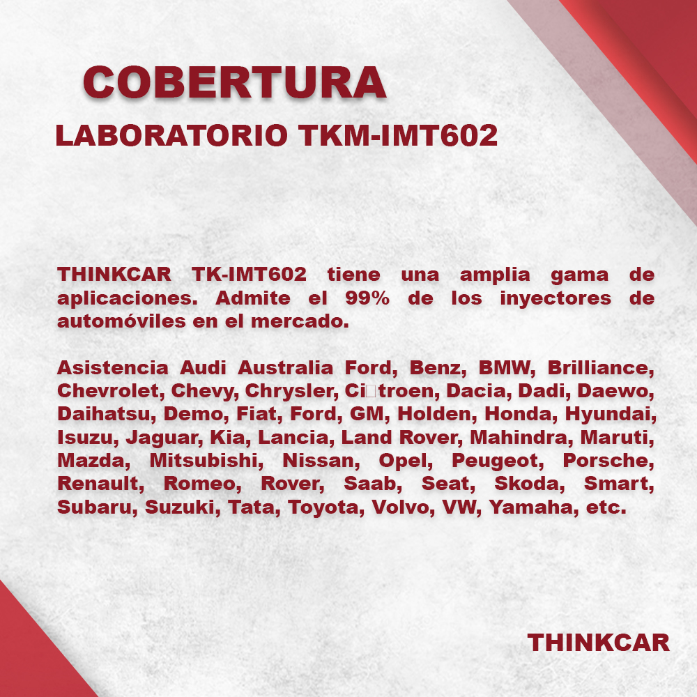 Laboratorio Limpiador 6 Inyectores Thinkcar