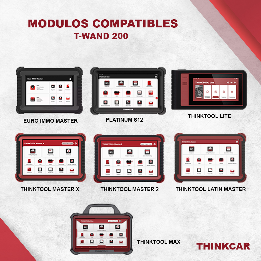 T-wand 200, Lector Tpms Thinkcar