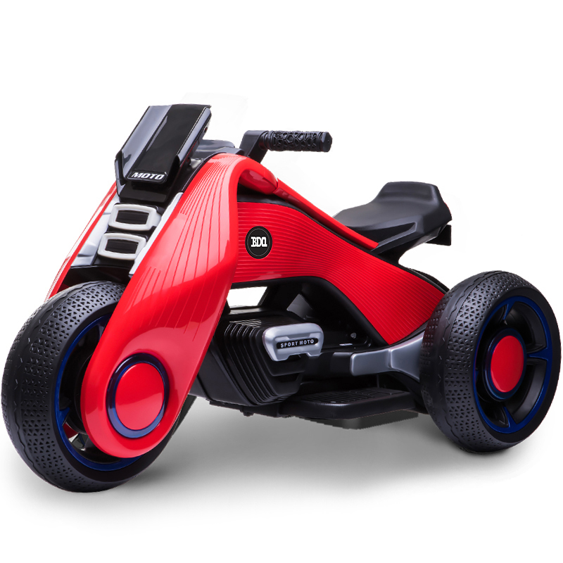 Mini Moto Eléctrica Recargable Infantil Honey Whale BDQ-6199 Rojo