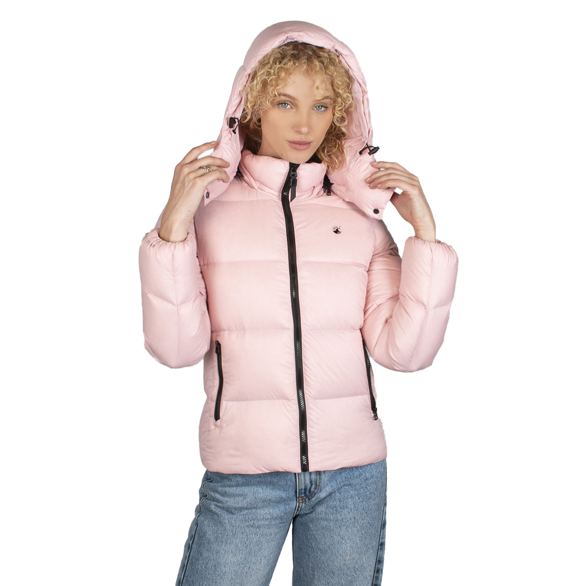 Chamarra Mujer Greenlander Pluma Ligera Pol8833