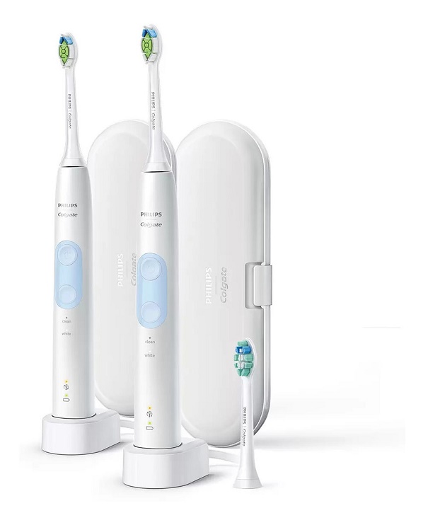 Cepillo De Dientes Eléctrico Colgate Philips Sonic Pro 2 Piezas 