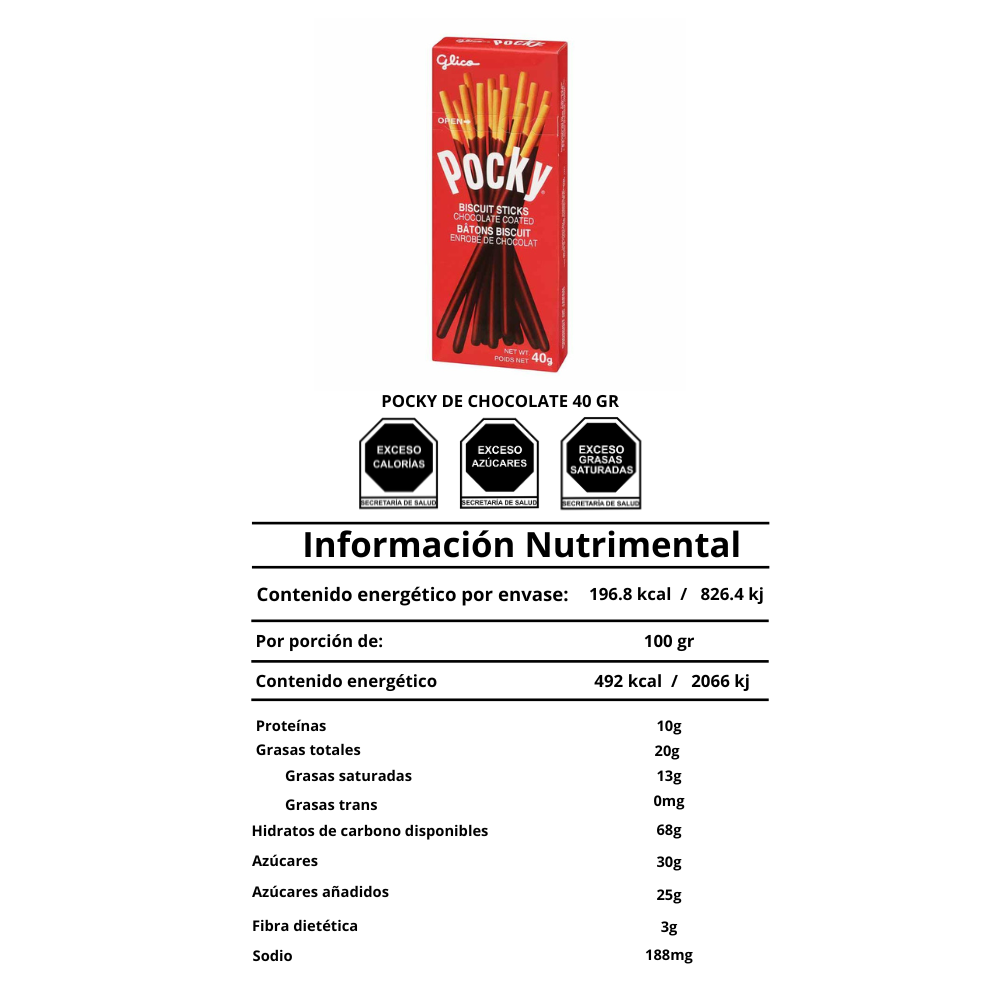 Pack premium pocky blueberry y chocolate