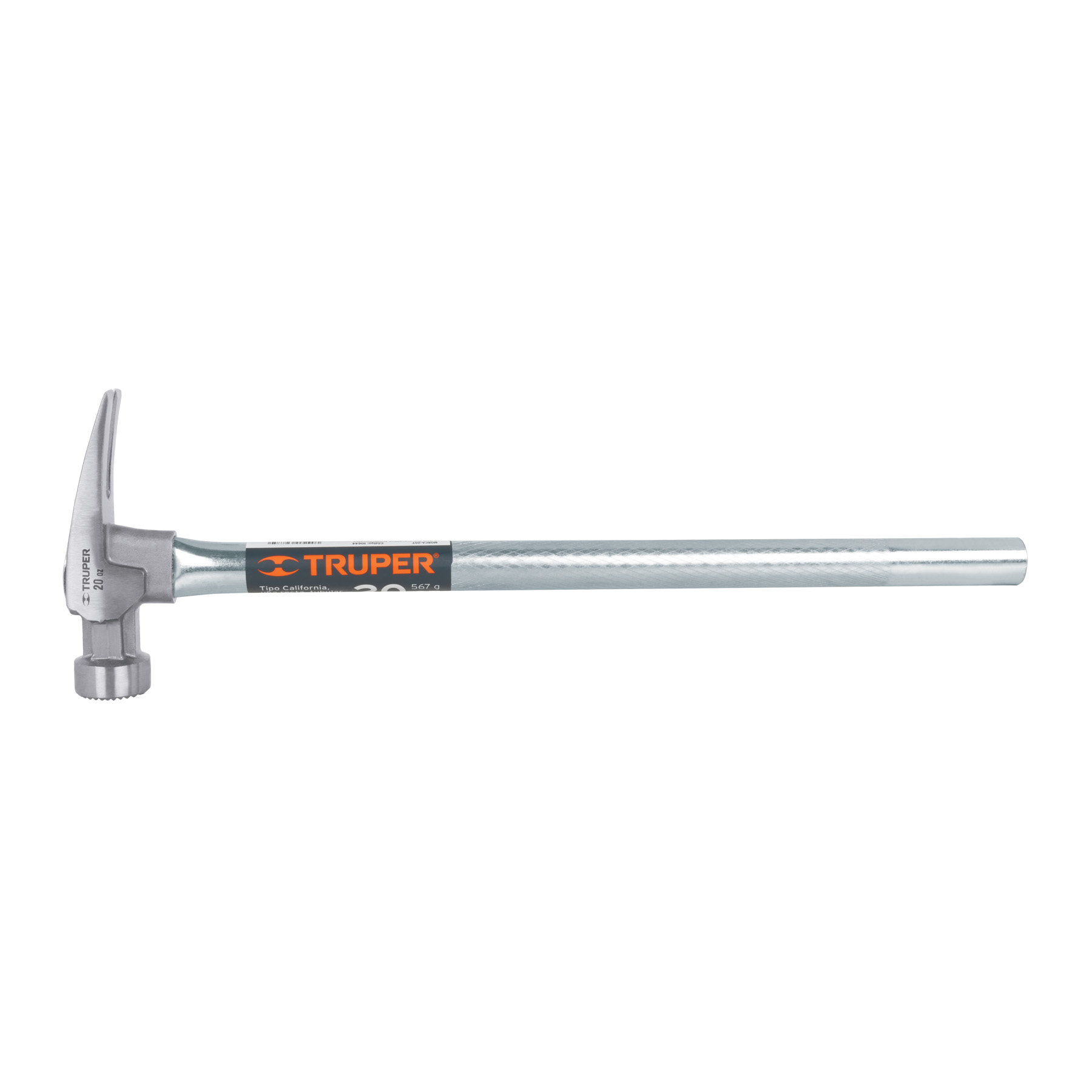 MARTILLO TUBULAR 20 OZ UÑA CALIFORNIA RIPPER, CARA FRESADA TRUPER 10644