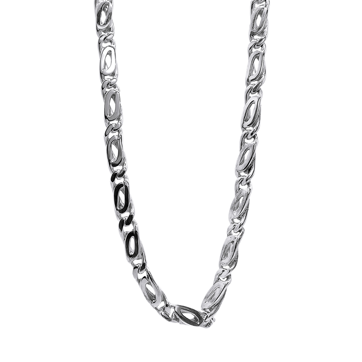 CADENA PLATA .925 HOMBRE CLIP BROCHE DE CAJA