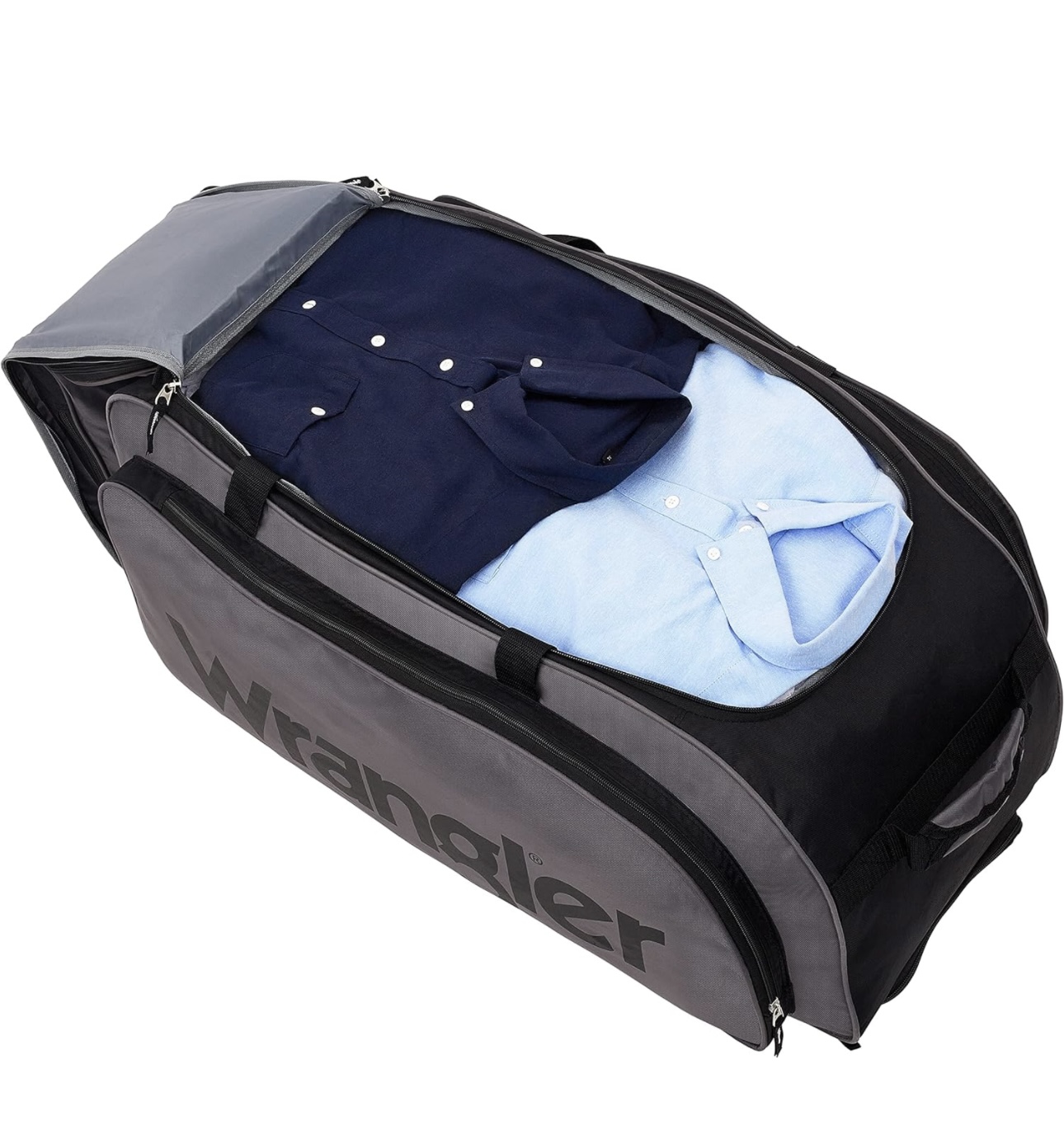 Maleta Wrangler Rolling Travel Duffel Tannin, 30 