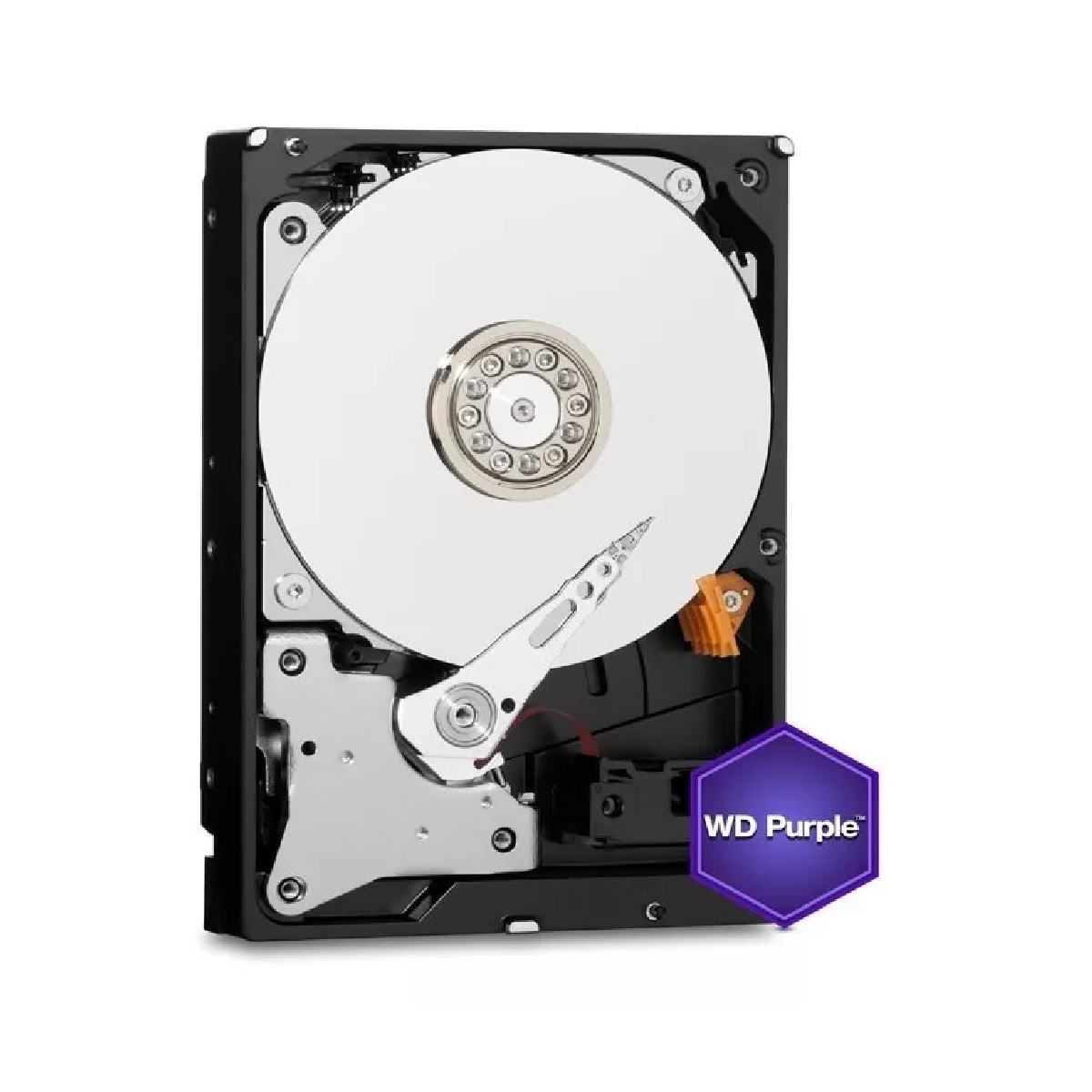 Disco duro interno Purple WD10PURZ 1TB púrpura