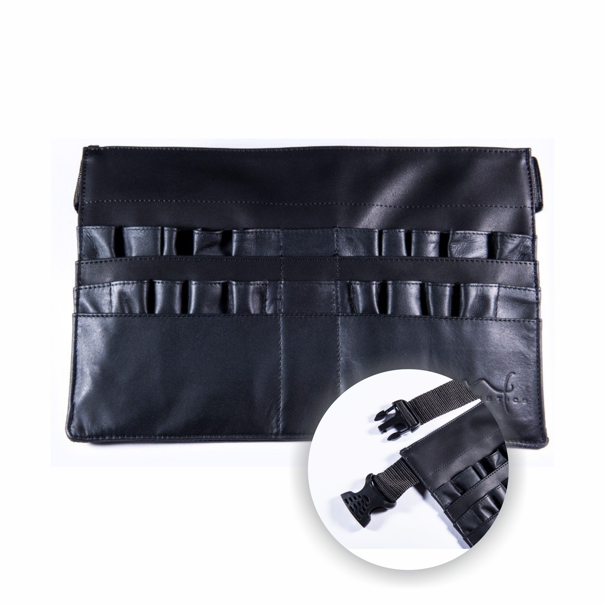 Set de 39 Brochas PROFESIONALES para Maquillaje Marifer Linea Onix Plus aragonmx