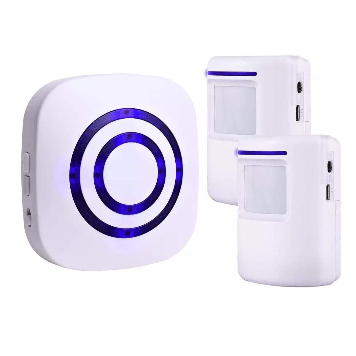 Sensor Detector Movimiento Timbre Con Carillón Inalámbrico