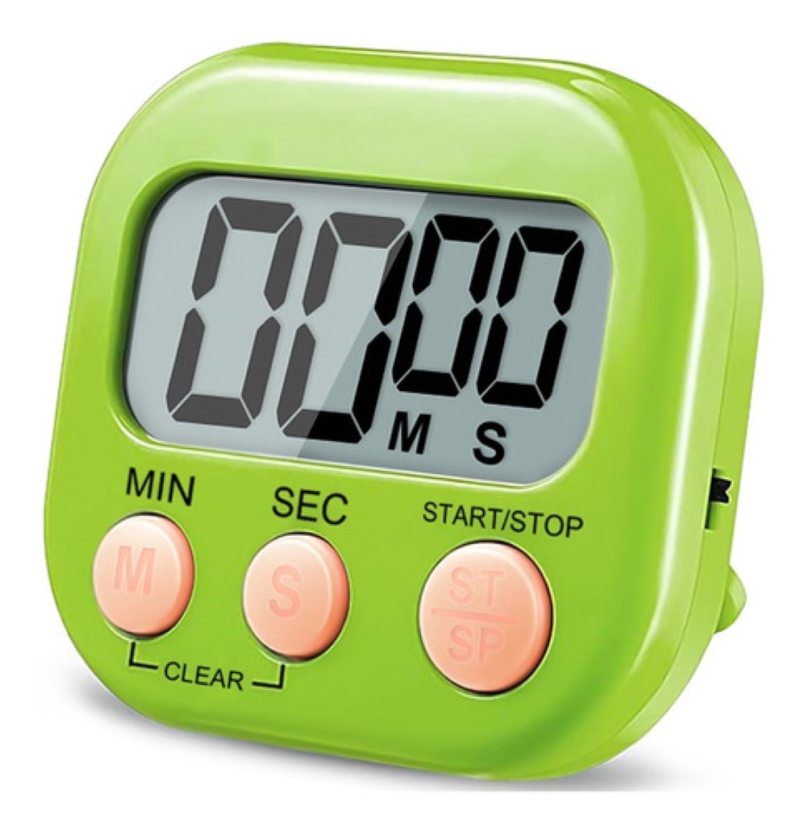 Temporizador Cocina Digital Huevo Timer Cronómetro Alarma Verde