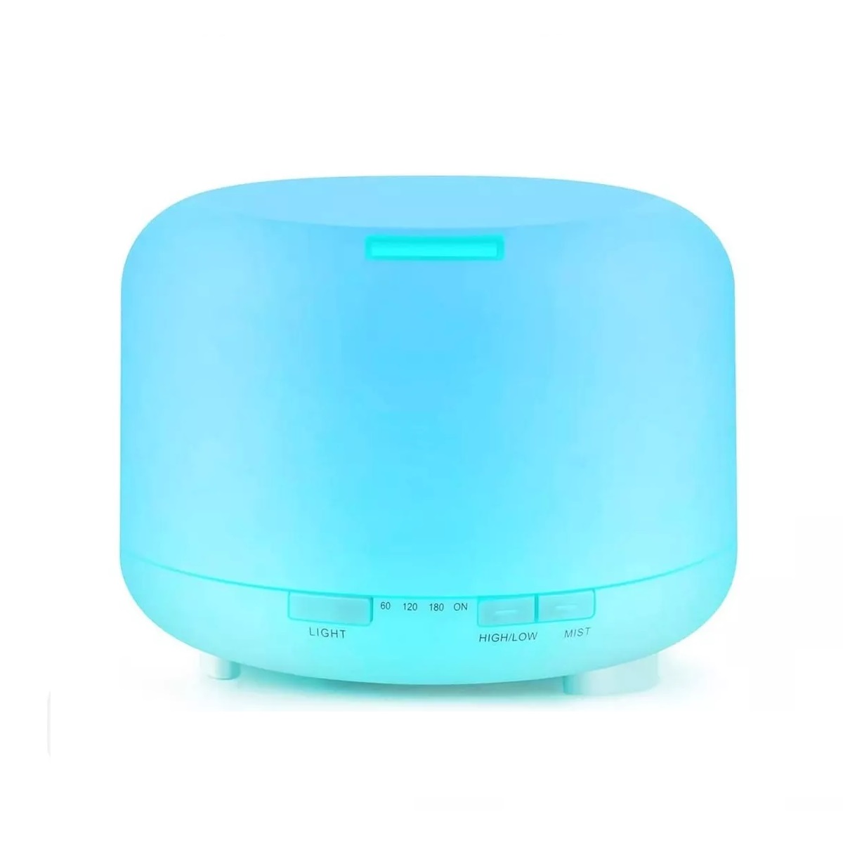 Humidificador Difusor Ultrasónico Aromaterapia Luz Led 500ml