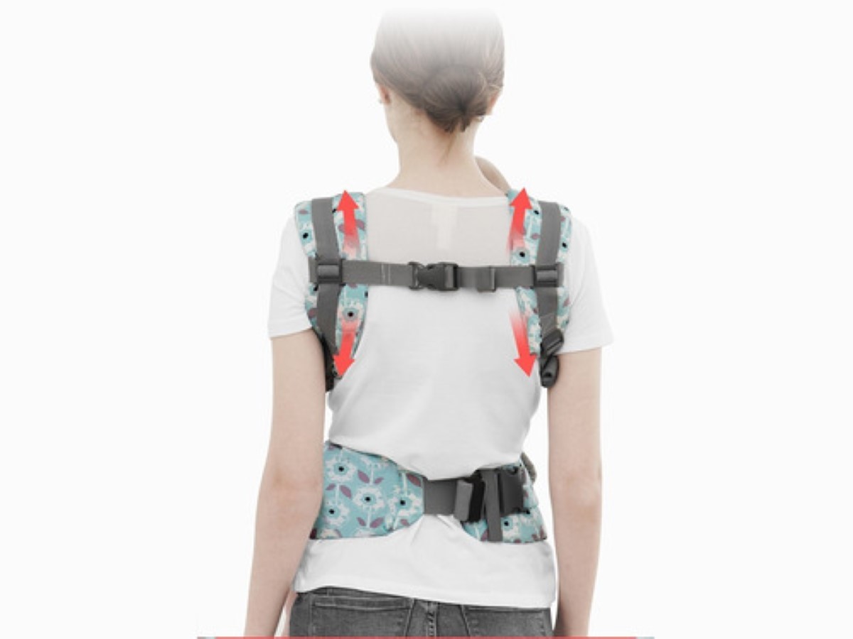 Canguro Bebé Eonómica Mochila Portabebés 3-48mes Azul