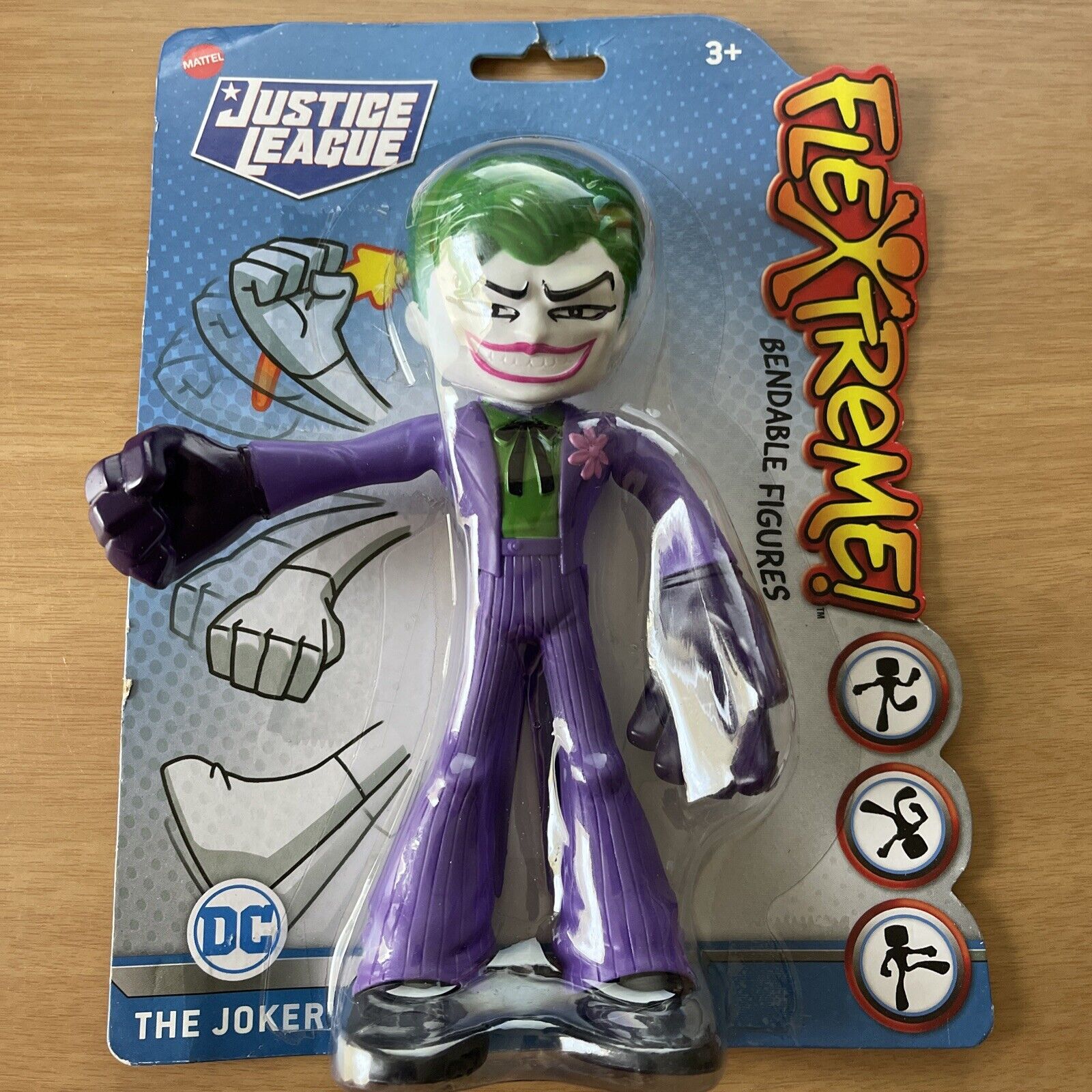 THE JOKER - DC Justice League - Flextreme - Mattel