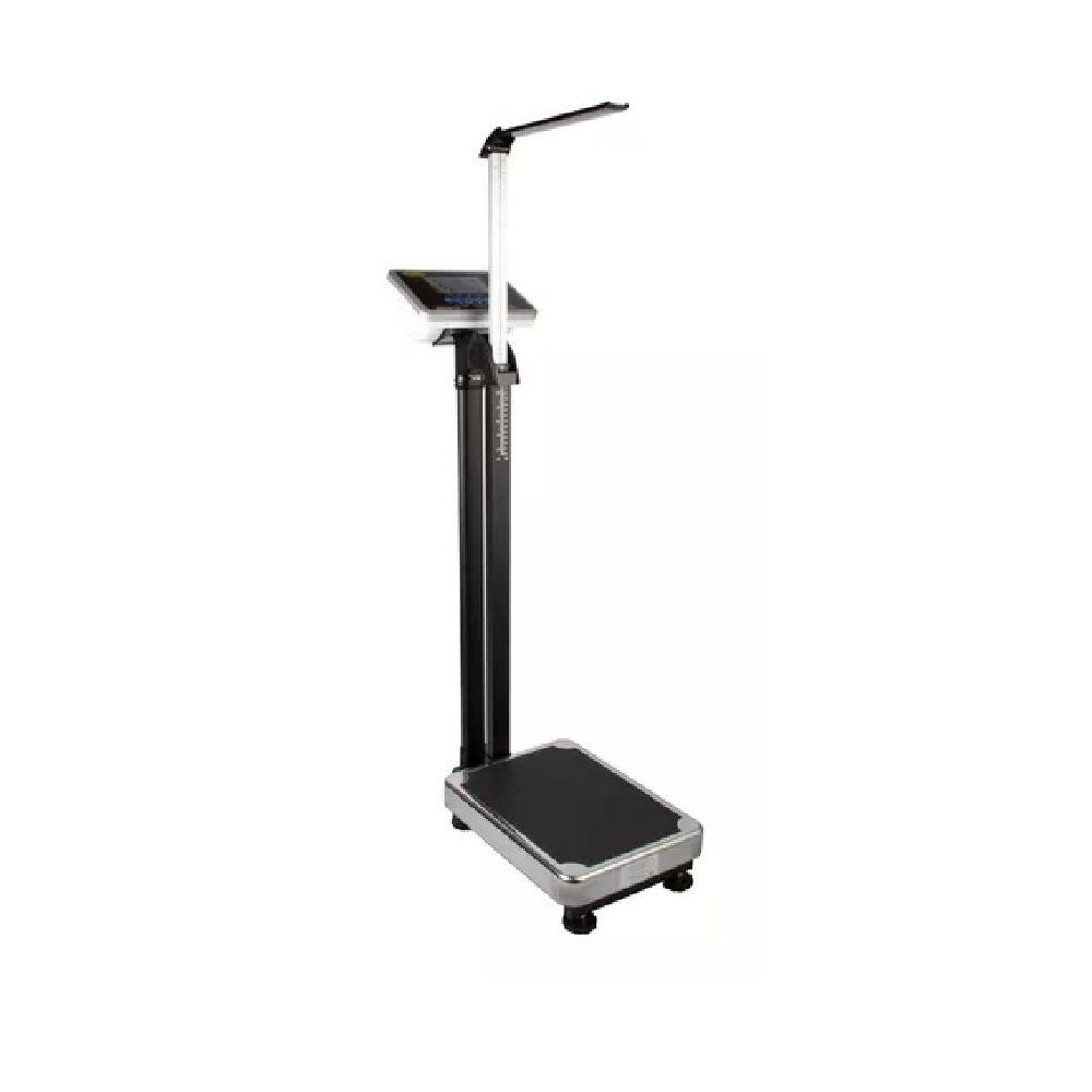 Bascula Medica Electrónica Lcd Estadimetro Med200-tn Noval