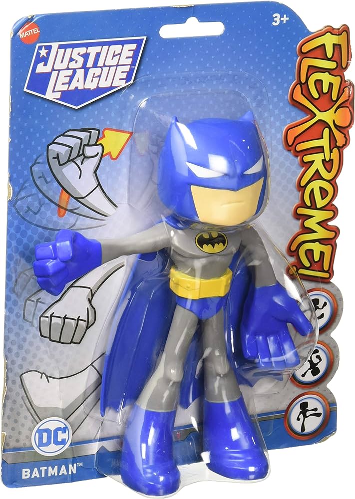 BATMAN AZUL - DC Justice League - Flextreme - Mattel