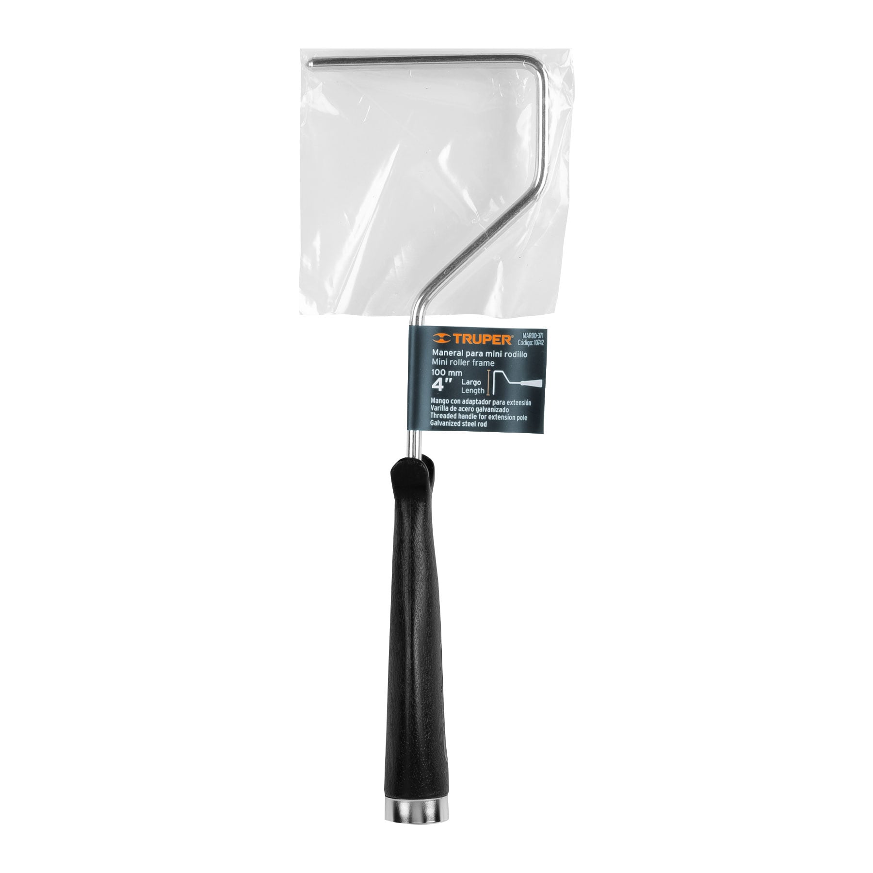 MANERAL DE 4" PARA RODILLO, TRUPER 10742