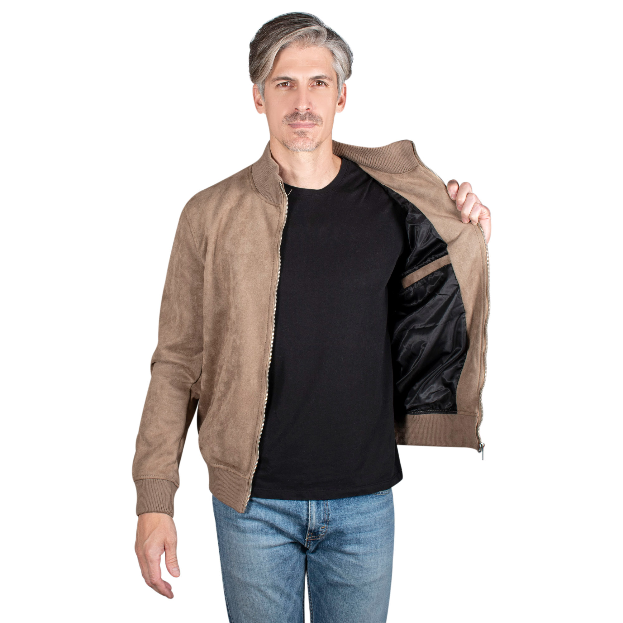 Cazadora Lifestyle Greenlander Gamuza Hombre