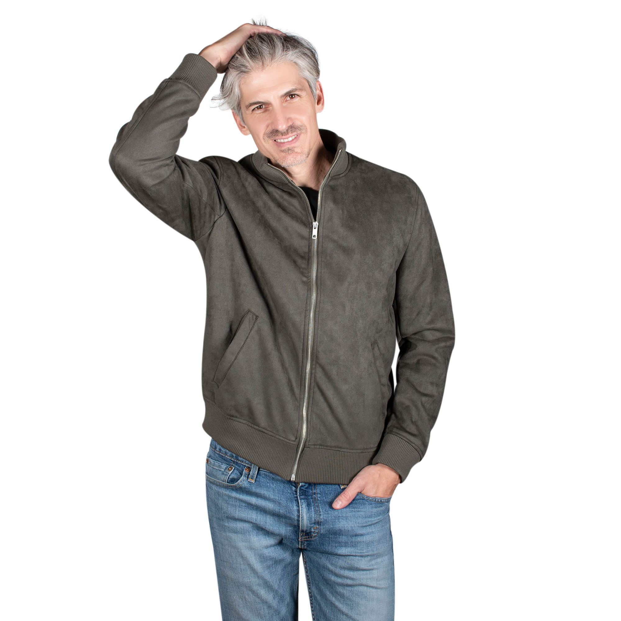 Cazadora Lifestyle Greenlander Gamuza Hombre