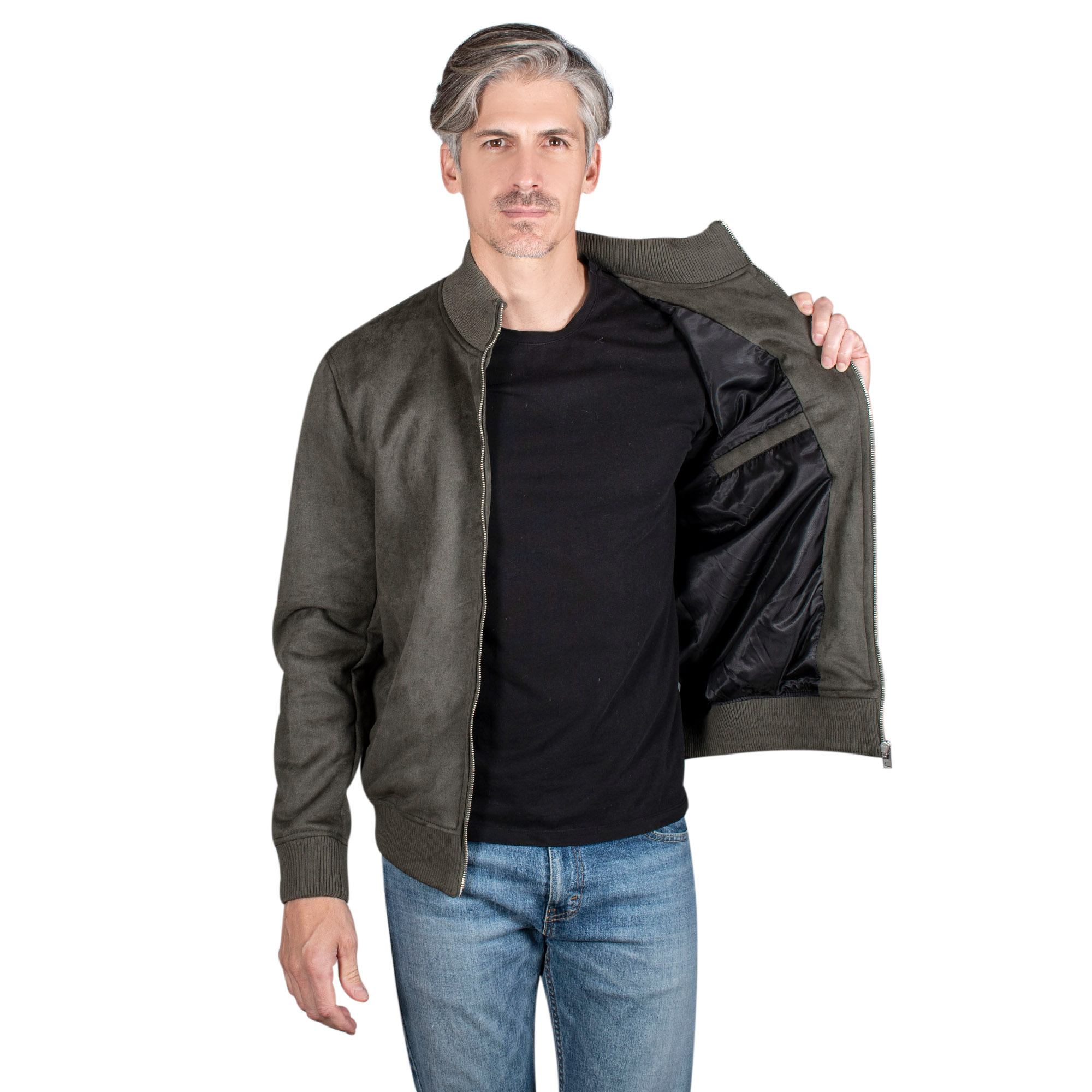 Cazadora Lifestyle Greenlander Gamuza Hombre