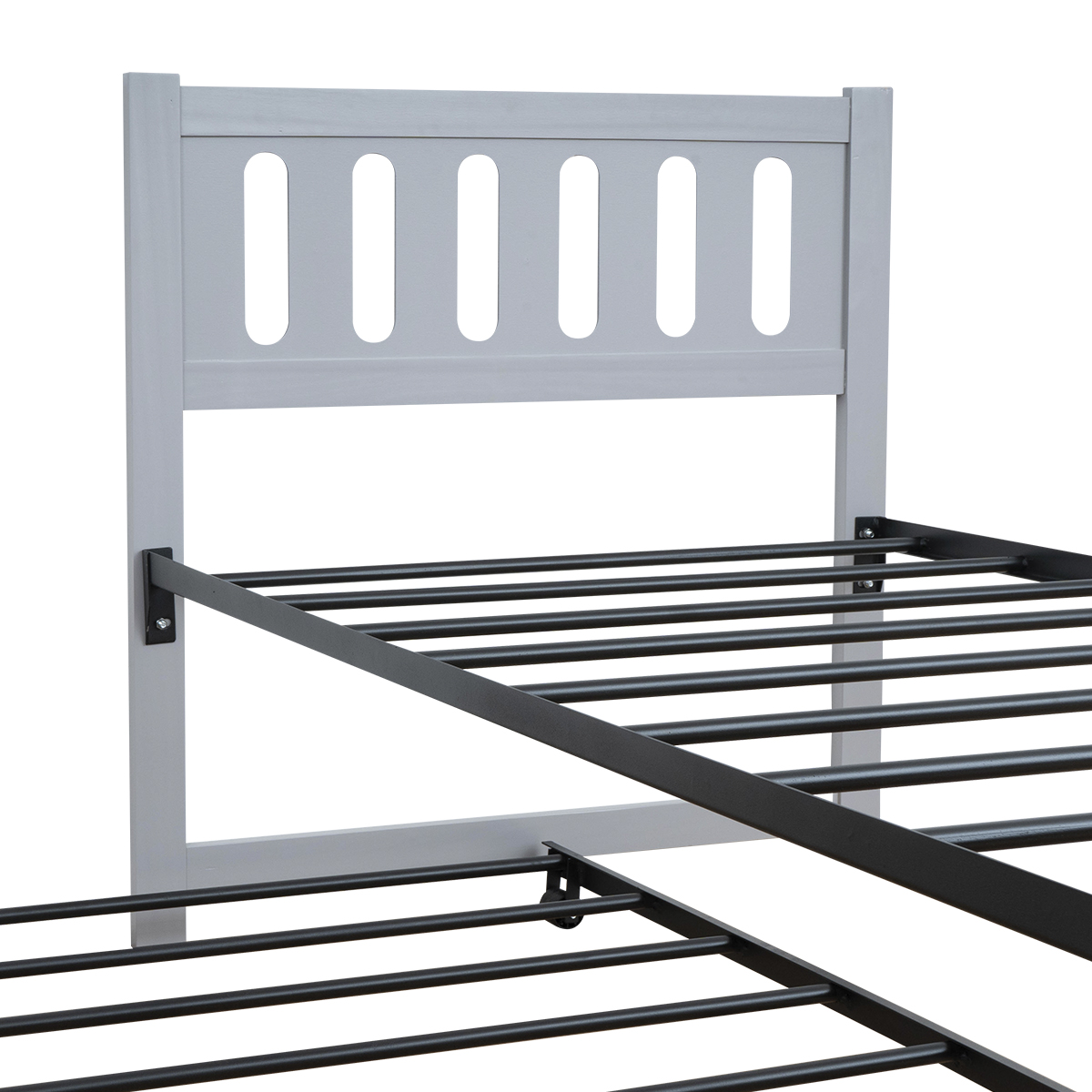  Cama Doble Individual Cherokee | Cama Baja Deslizable Con Ruedas.