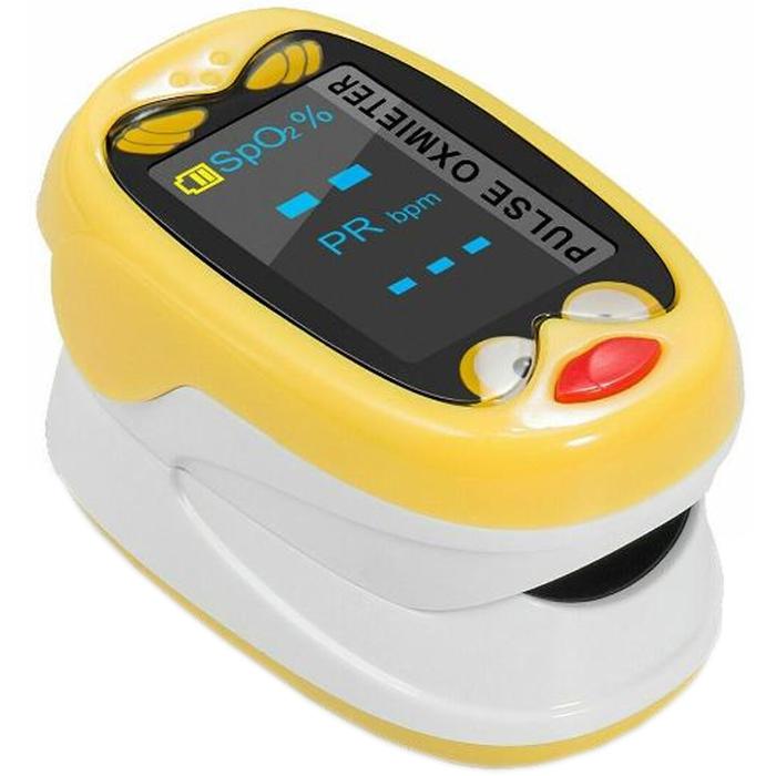 Oxímetro para bebes MXOKP-001-27 1Pza Amarillo Rango de Medición 70porciento -99porciento Spo2 30 a 240BPM mas menos 2BPM o mas menos 2porciento PR, OxiKid Pro