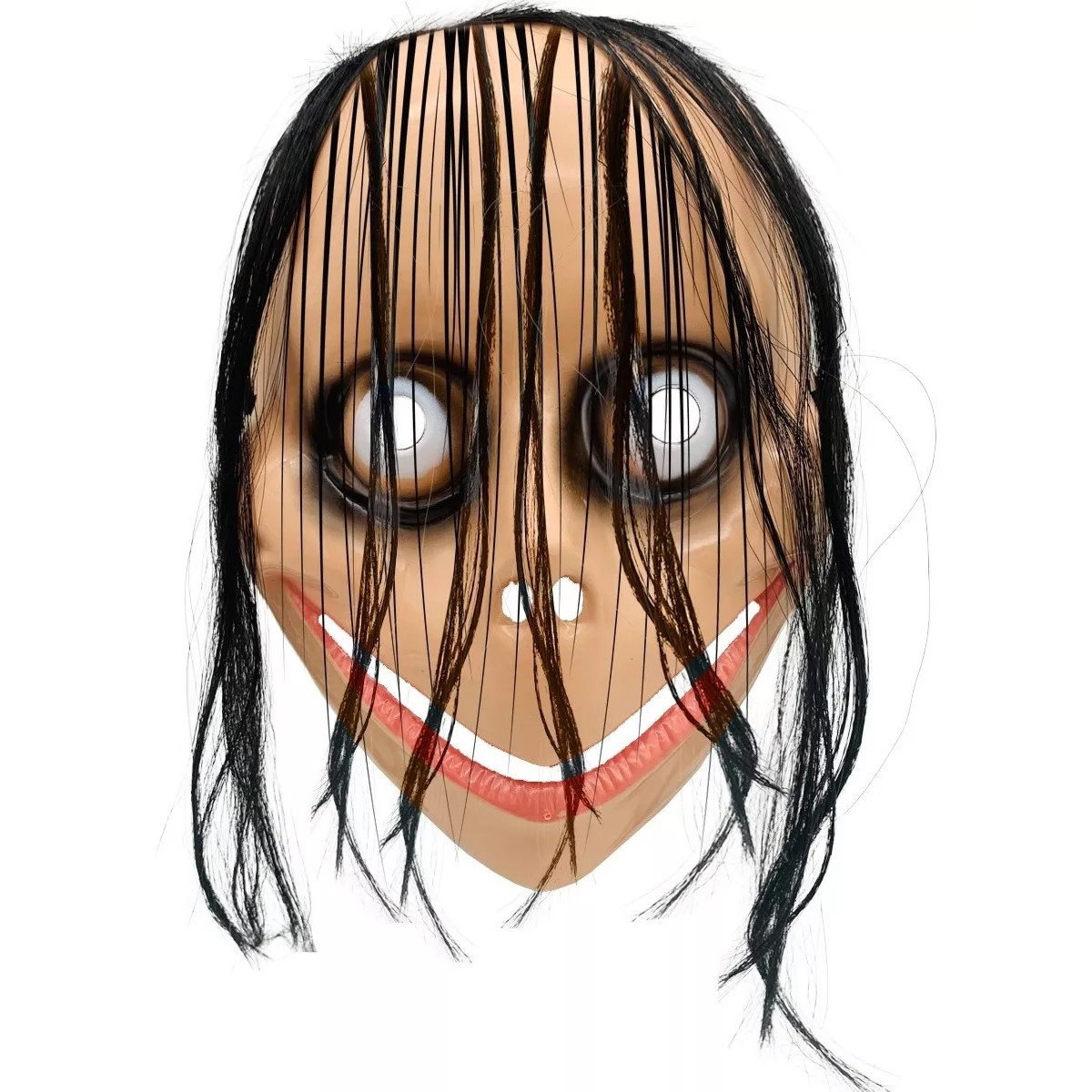 Máscara Momo Halloween Rostro Terror Creepypasta Económico