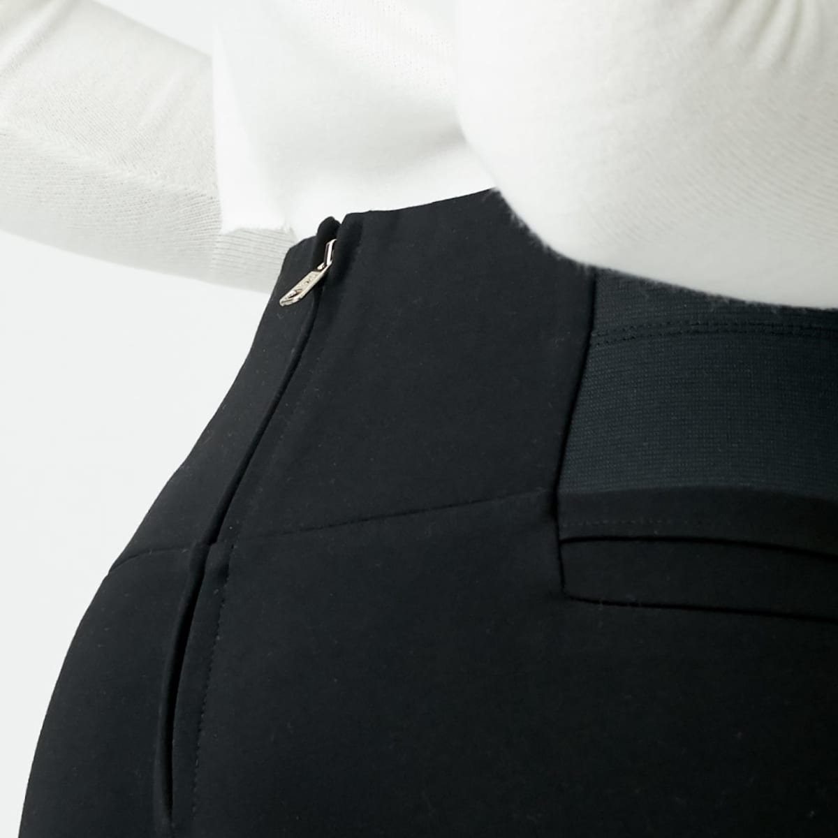 Leggings formal marca Holly Land de cintura alta color negro, mod. 145861