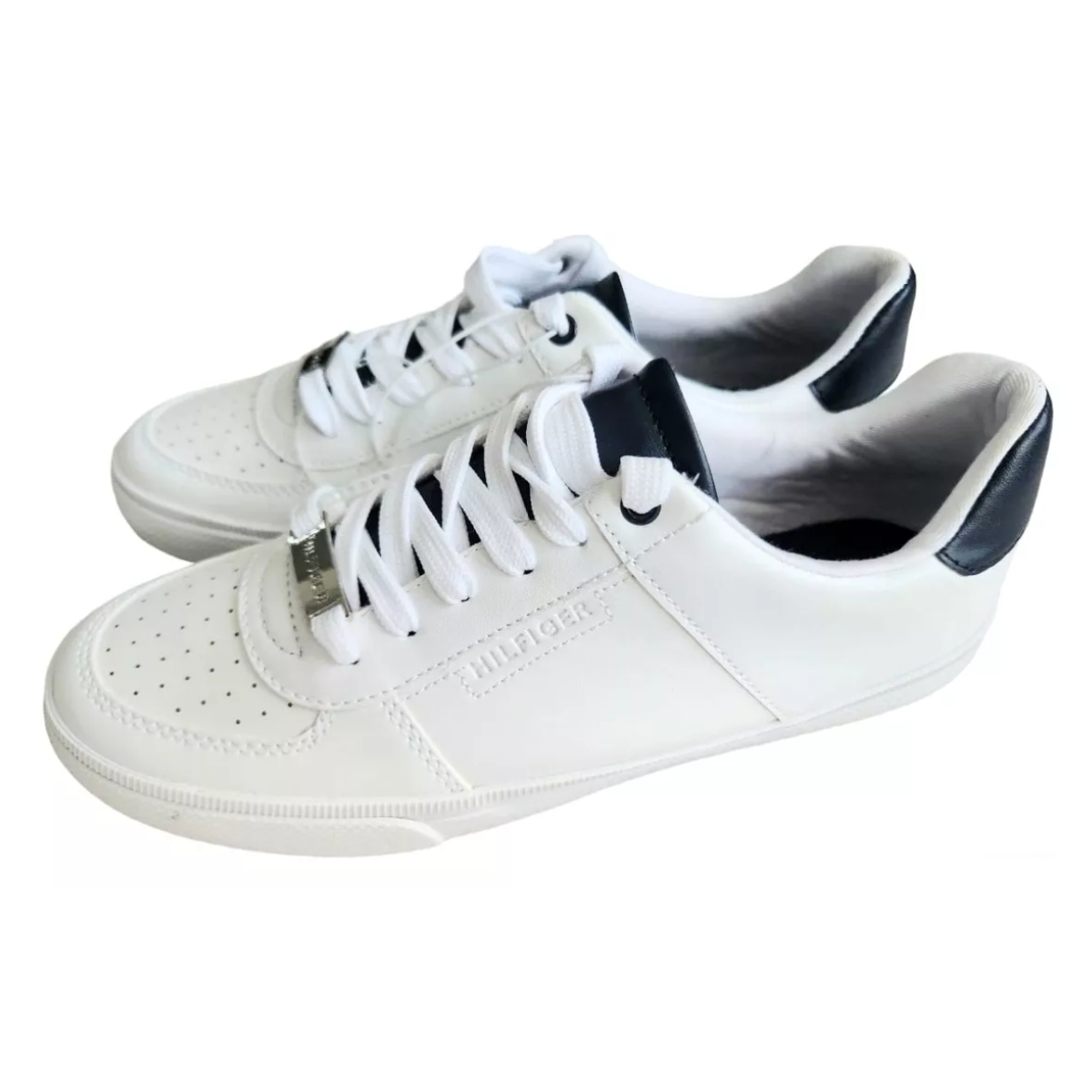 Tenis Tommy Hilfiger Original Blanco Sneakers Nuevos
