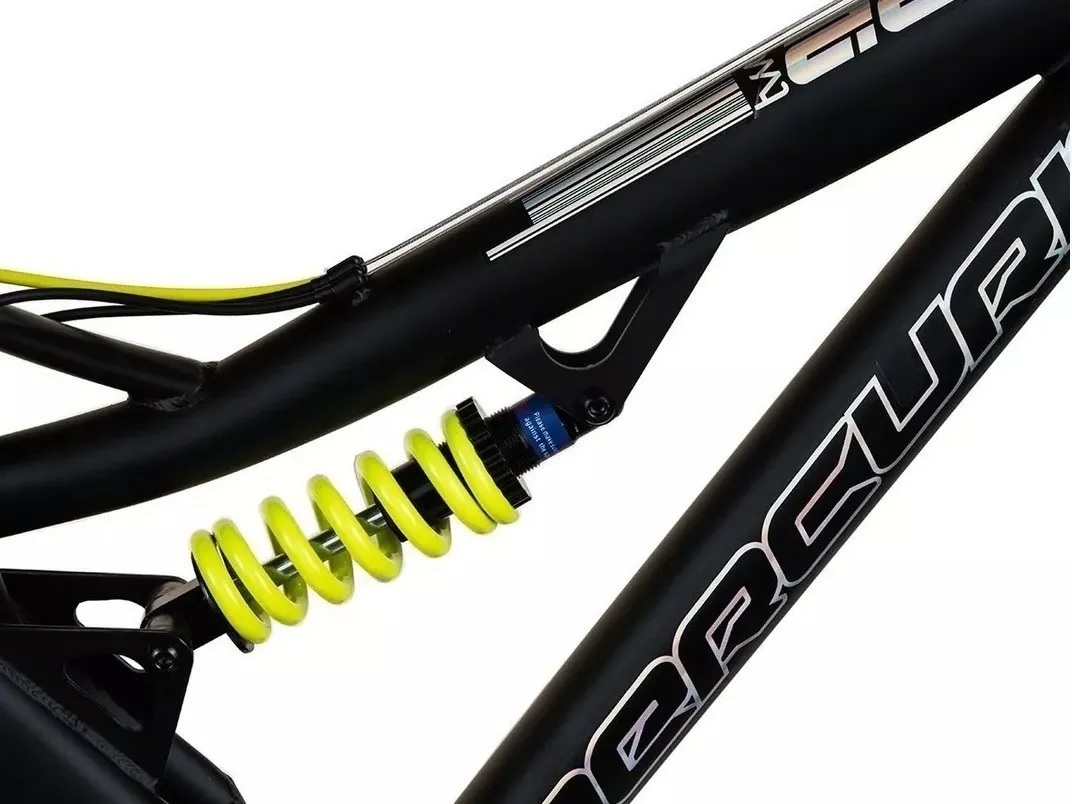 Bicicleta Mercurio Kaizer Dh Rodada 26 Doble Suspensión Verde
