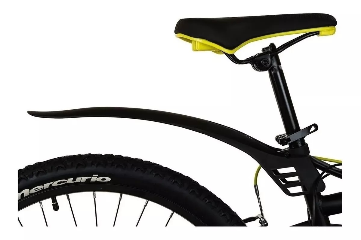 Bicicleta Mercurio Kaizer Dh Rodada 26 Doble Suspensión Verde