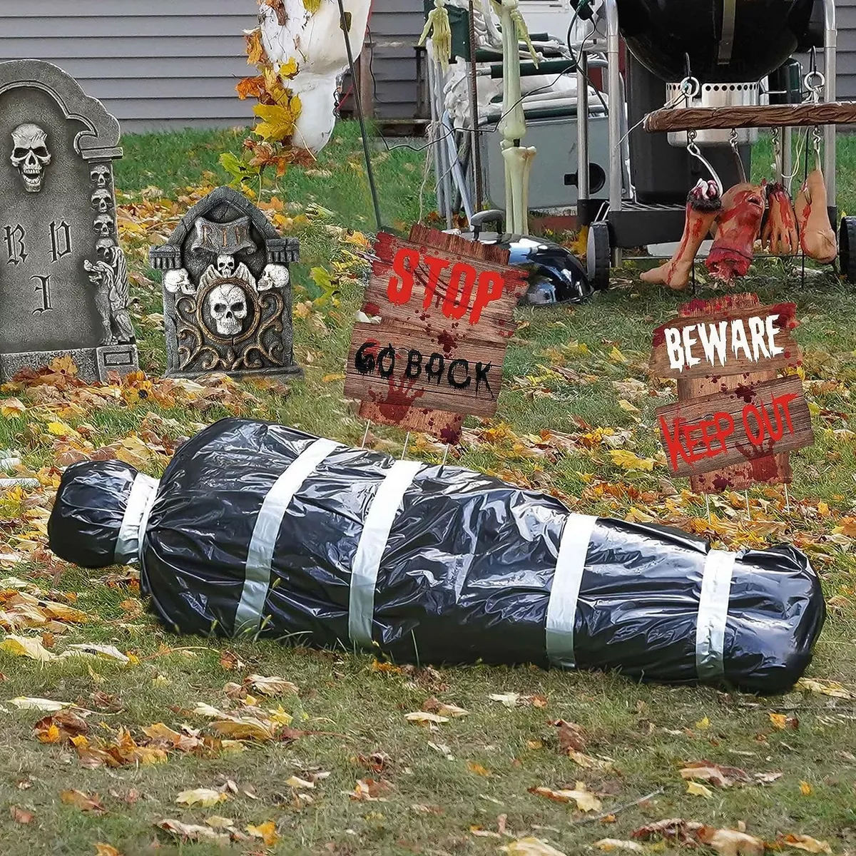 Horror Cuerpo Falso Para Halloween Decoració Fiesta Jardin