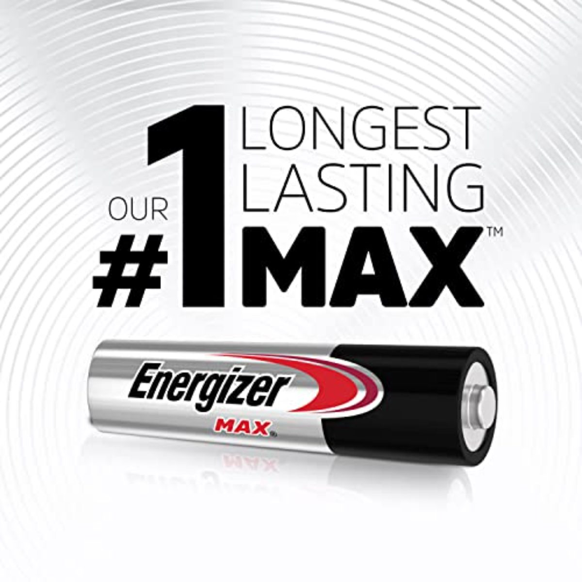 Pilas Energizer AAA batería triple A máxima alcalina (48 unidades) E92DP2-24 negro/gris