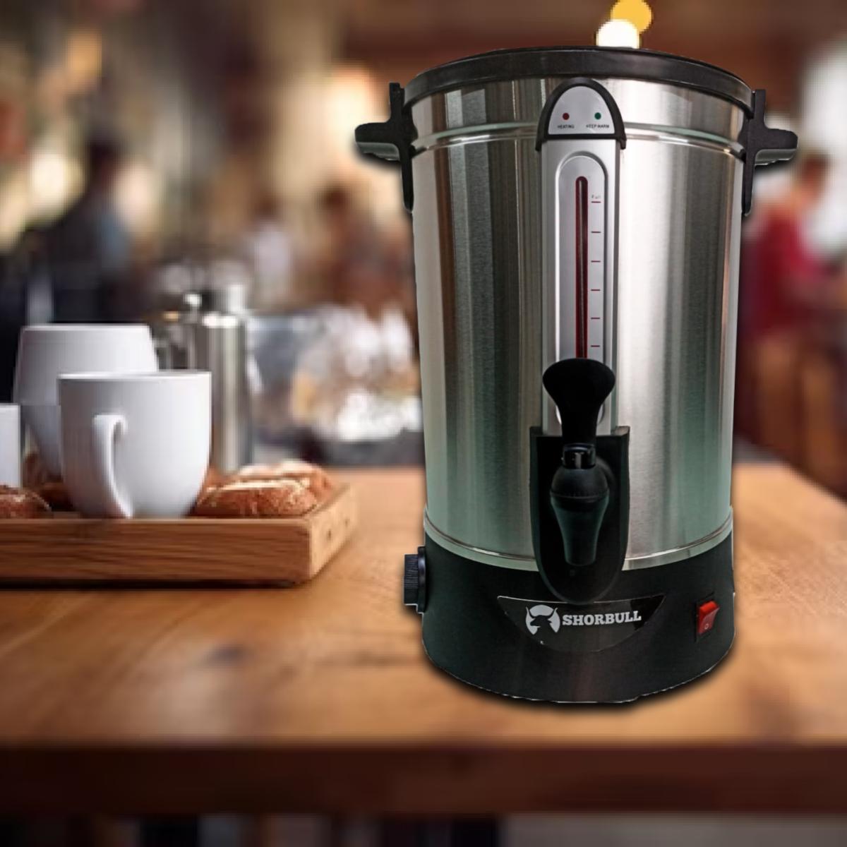 Precoladora Cafetera 15L 100 Tazas SHORBULL