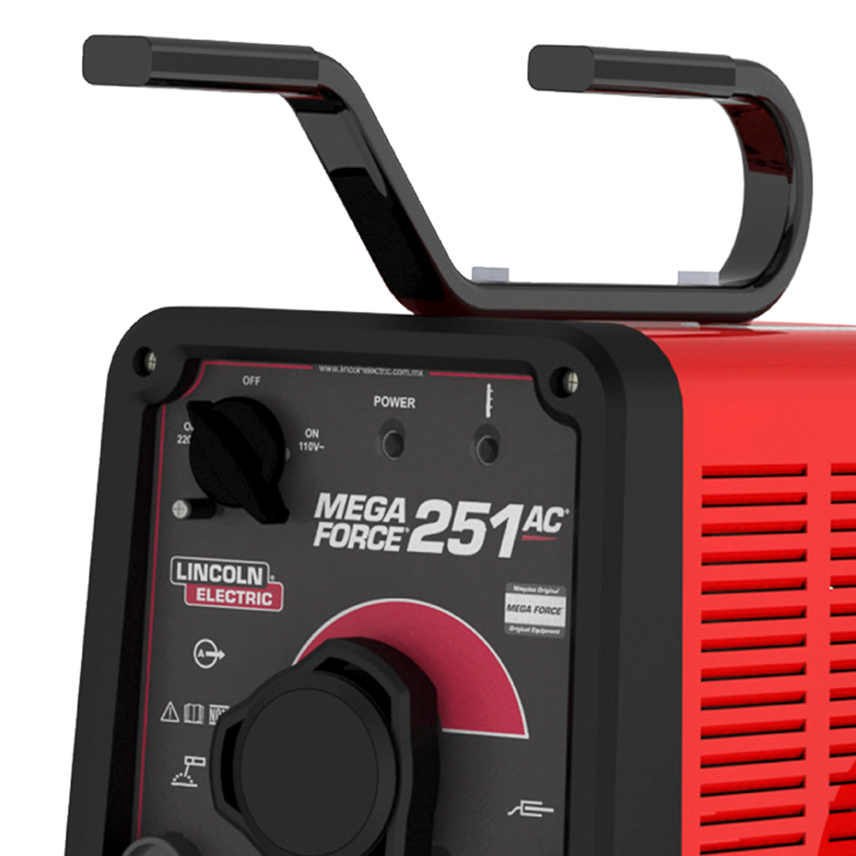 Soldadora Megaforce 251 Ac Red Force Rf55821-2