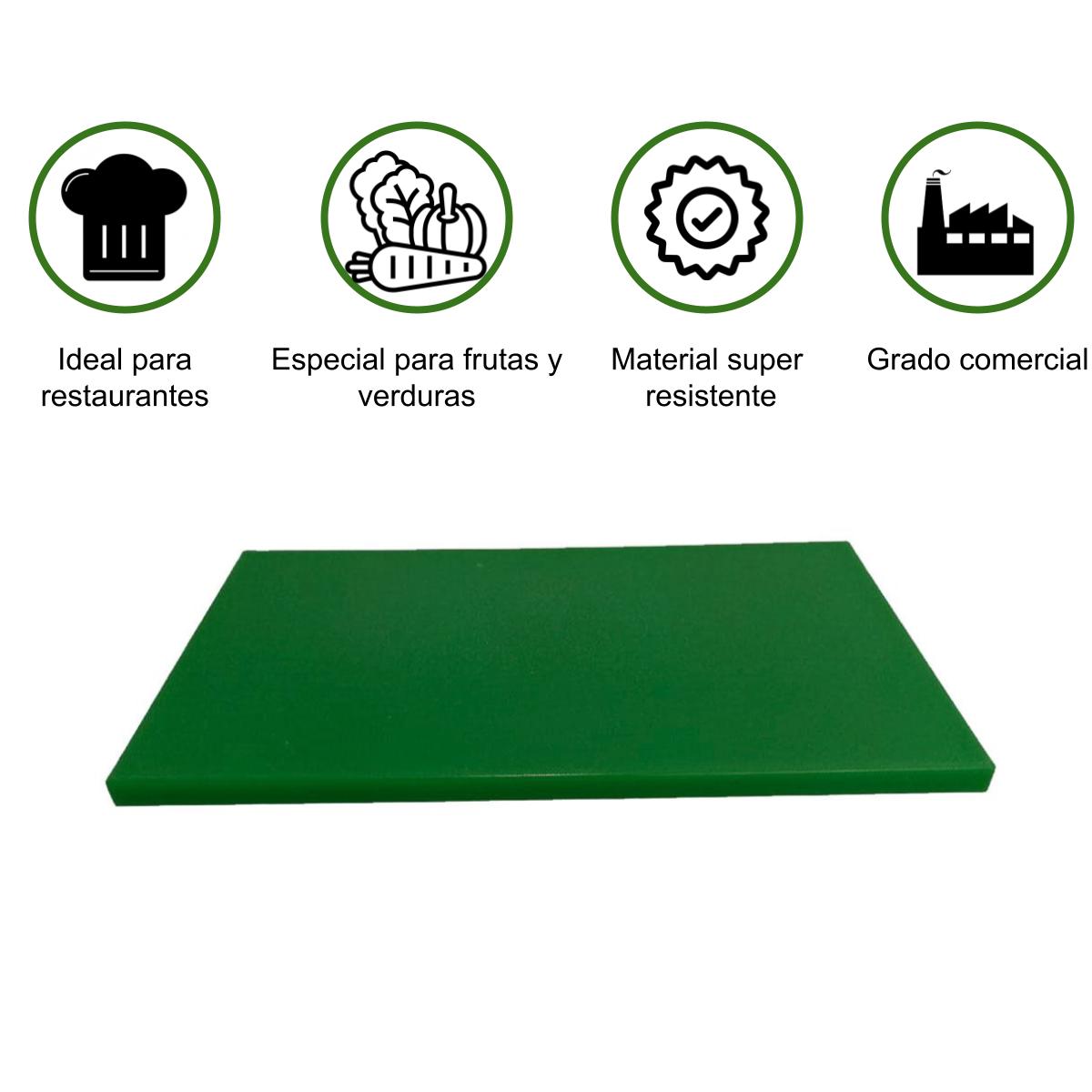 Tabla para picar Verde 56*36*2.2CM SHORBULL