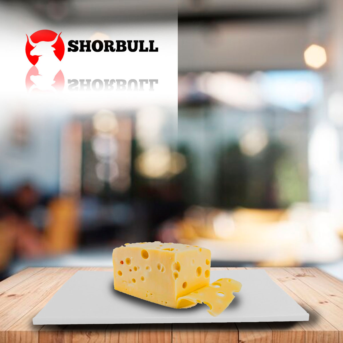 Tabla para picar Blanca 56*36*2.2CM SHORBULL