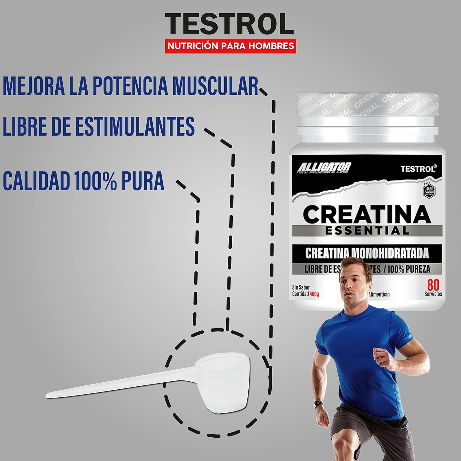 Creatina Essential 80 servicios