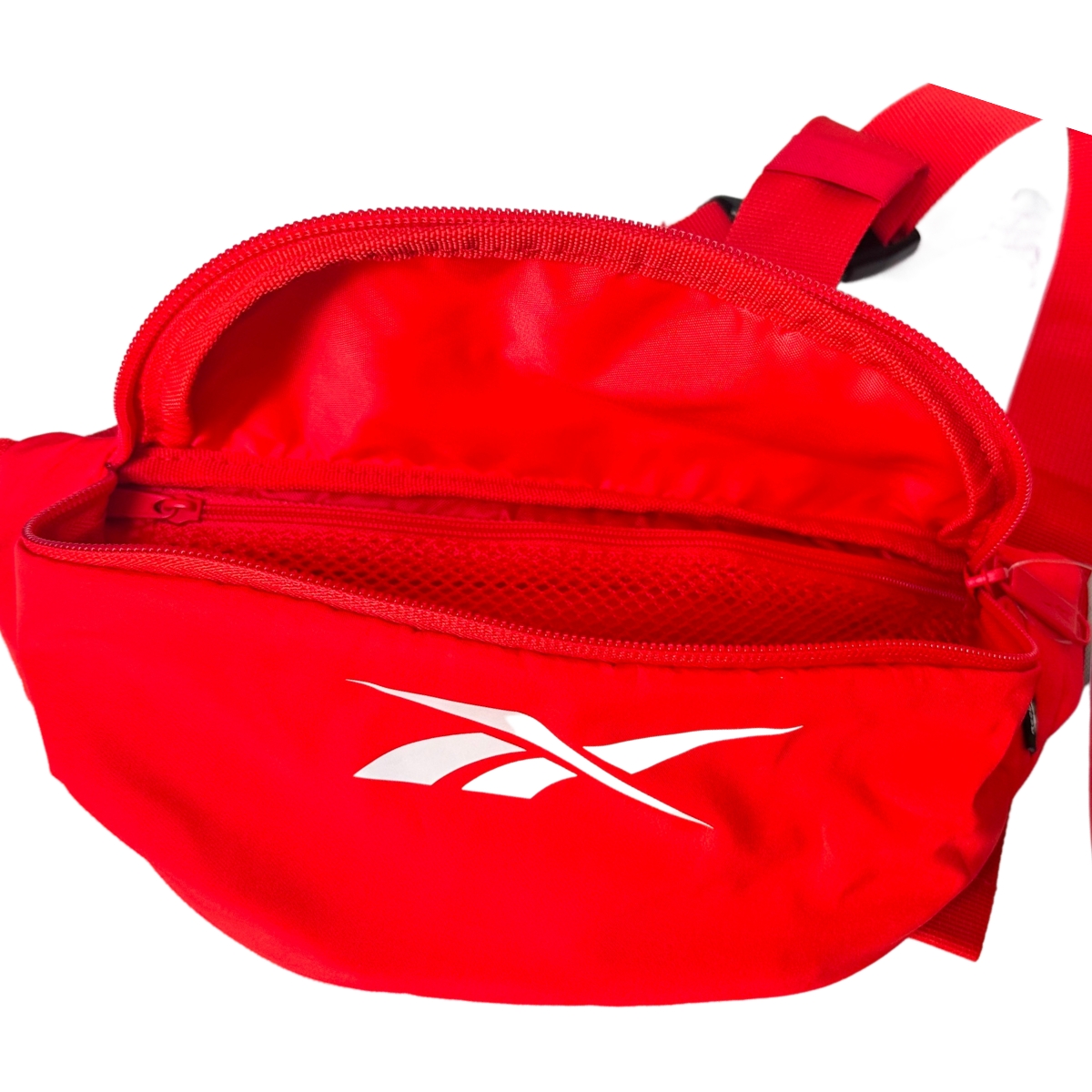 Cangurera Reebok Original Roja Hombre Mujer Gym Mochila