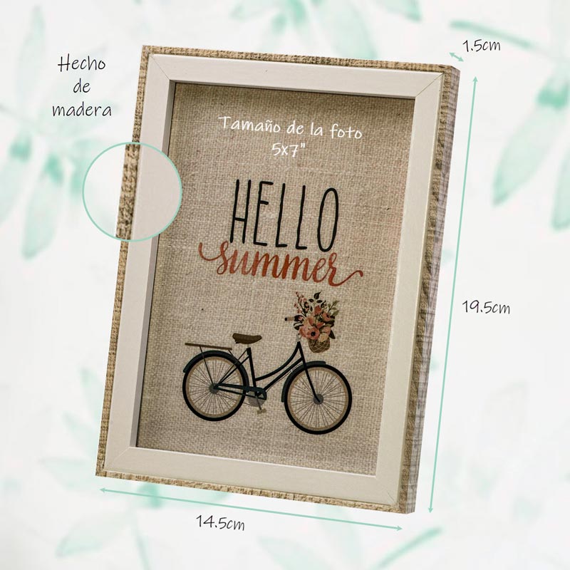 Portaretrato Madera Fotos Oficina Baby Hw184 5x7 Niños