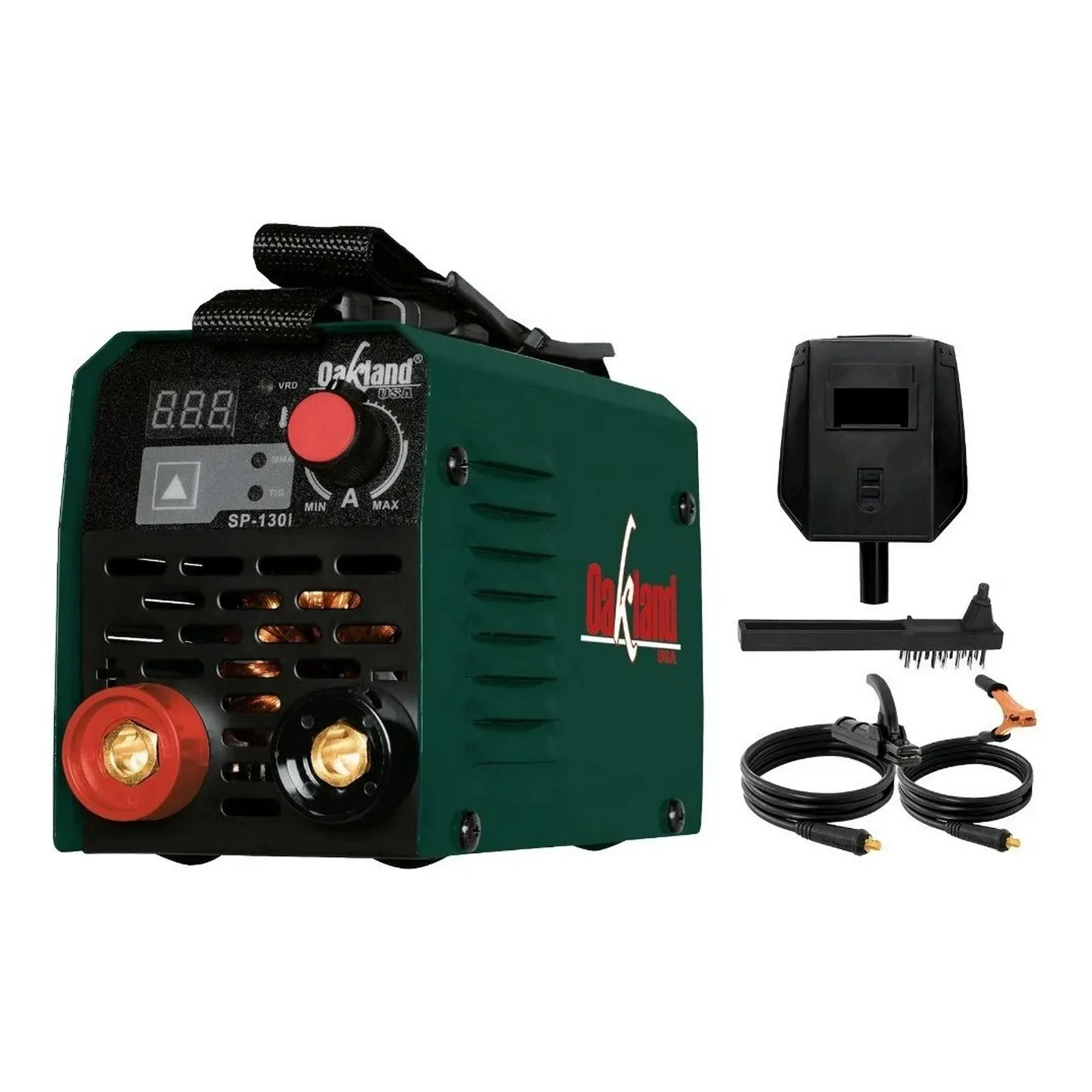 Soldadora P/Electrodo Inverter Oakland Sp-130I + Accesorios